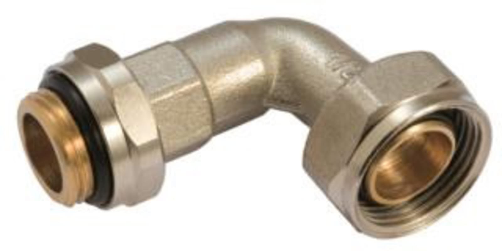 Comap zelfdichtend staartstuk bocht 90gr 1/2". Type 597GJT