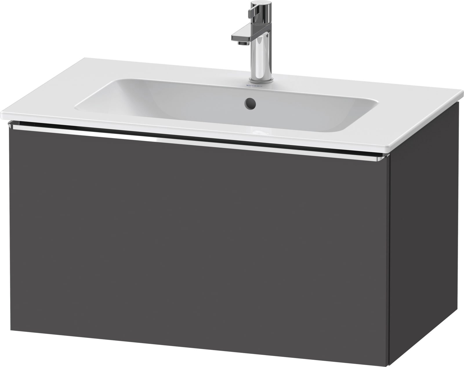 DURAVIT D-Neo Wastafelonderbouw hangend Grafiet Mat (1200897570)