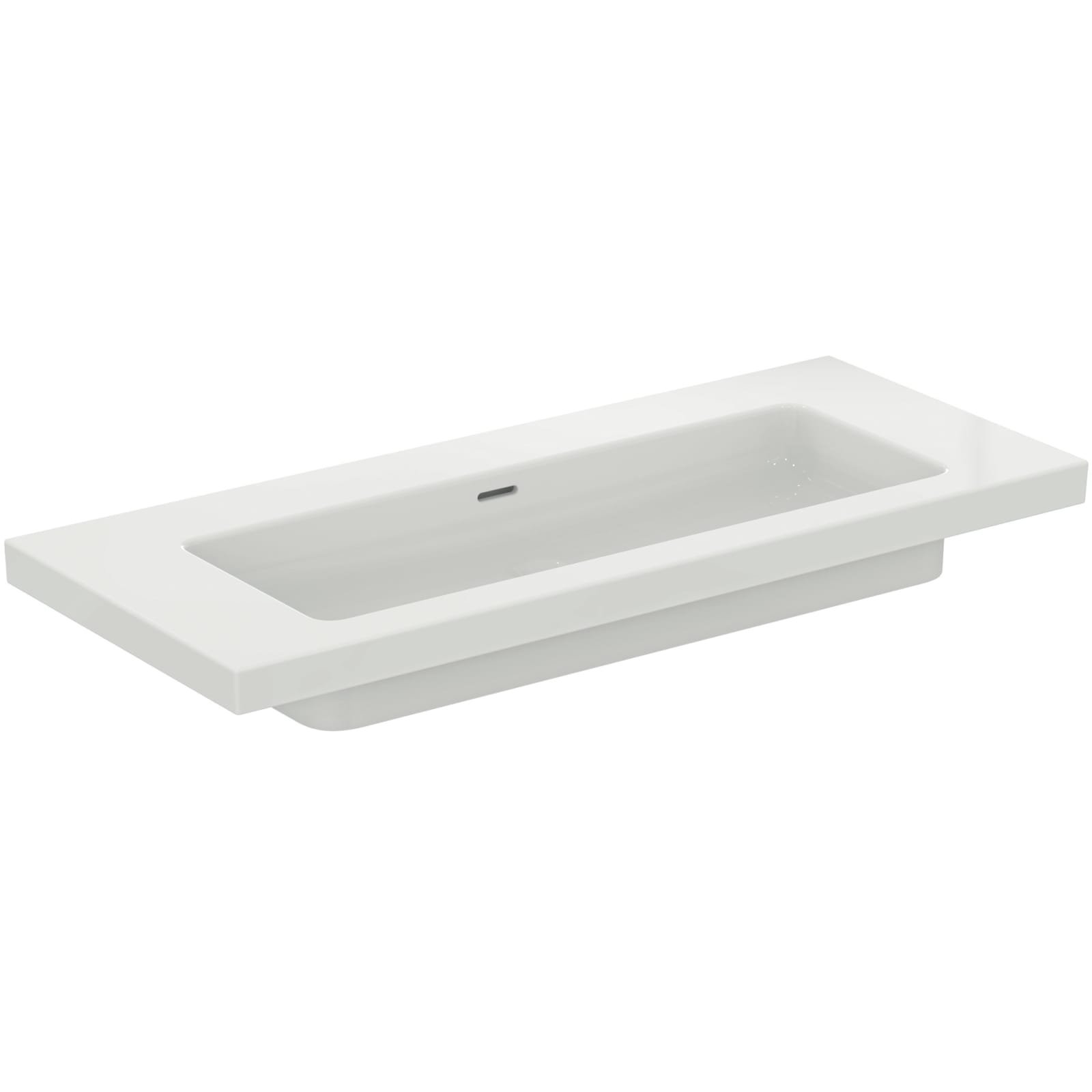 EXTRA | VANITY WASTAFEL 1210X510X150 MM GL WIT, ZONDER KG, MET OL | IP
