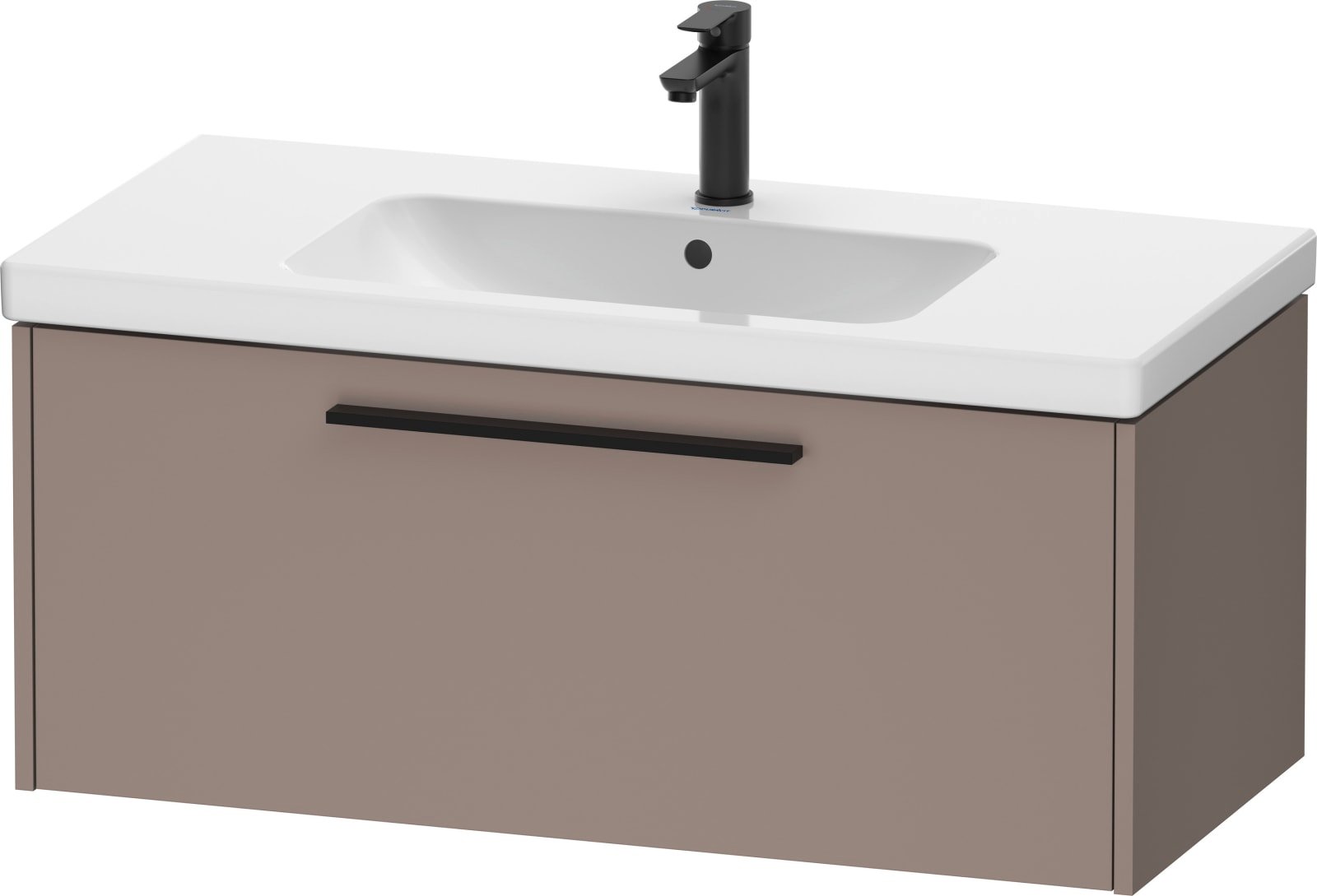 D-Code Wastafelonderbouw hangend Basalt Mat (1200896437)