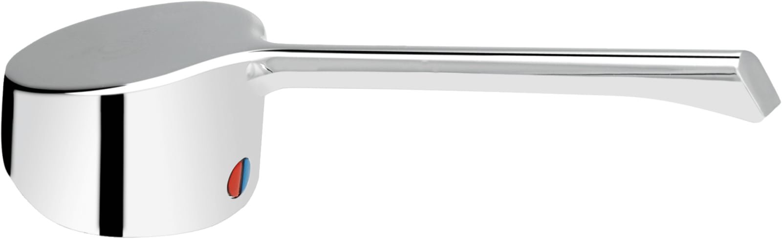 STAAFGREEP 14CM CHROOM