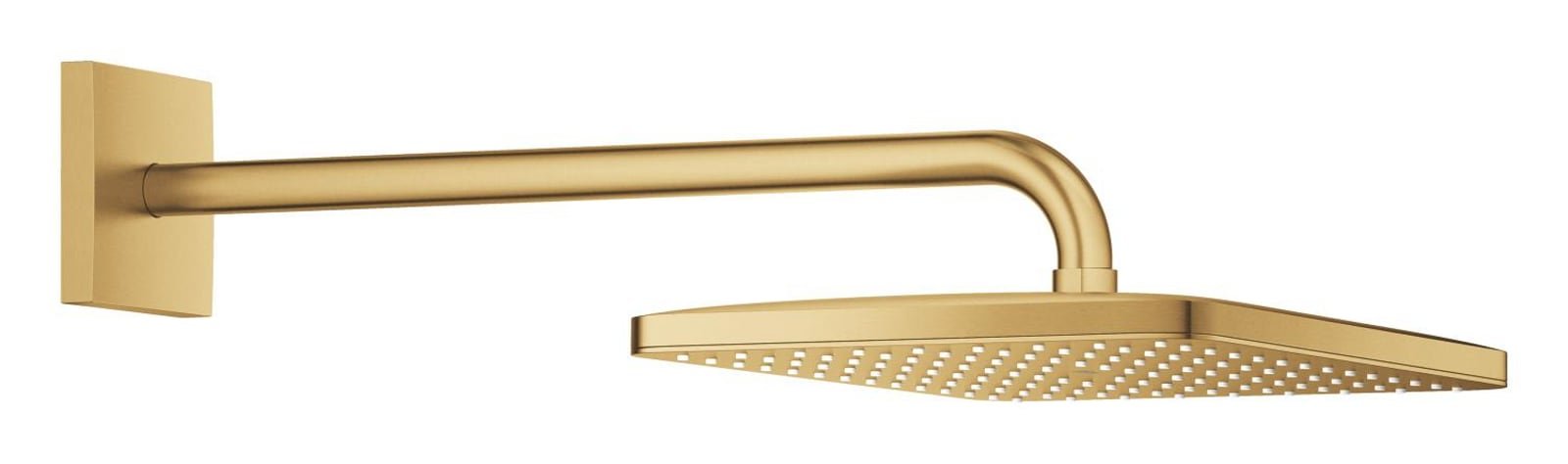 Grohe Euphoria 350x230 Wand Hoofddoucheset 422mm 8.0 L/min Bij 3 Bar Cool Sunrise Geborsteld