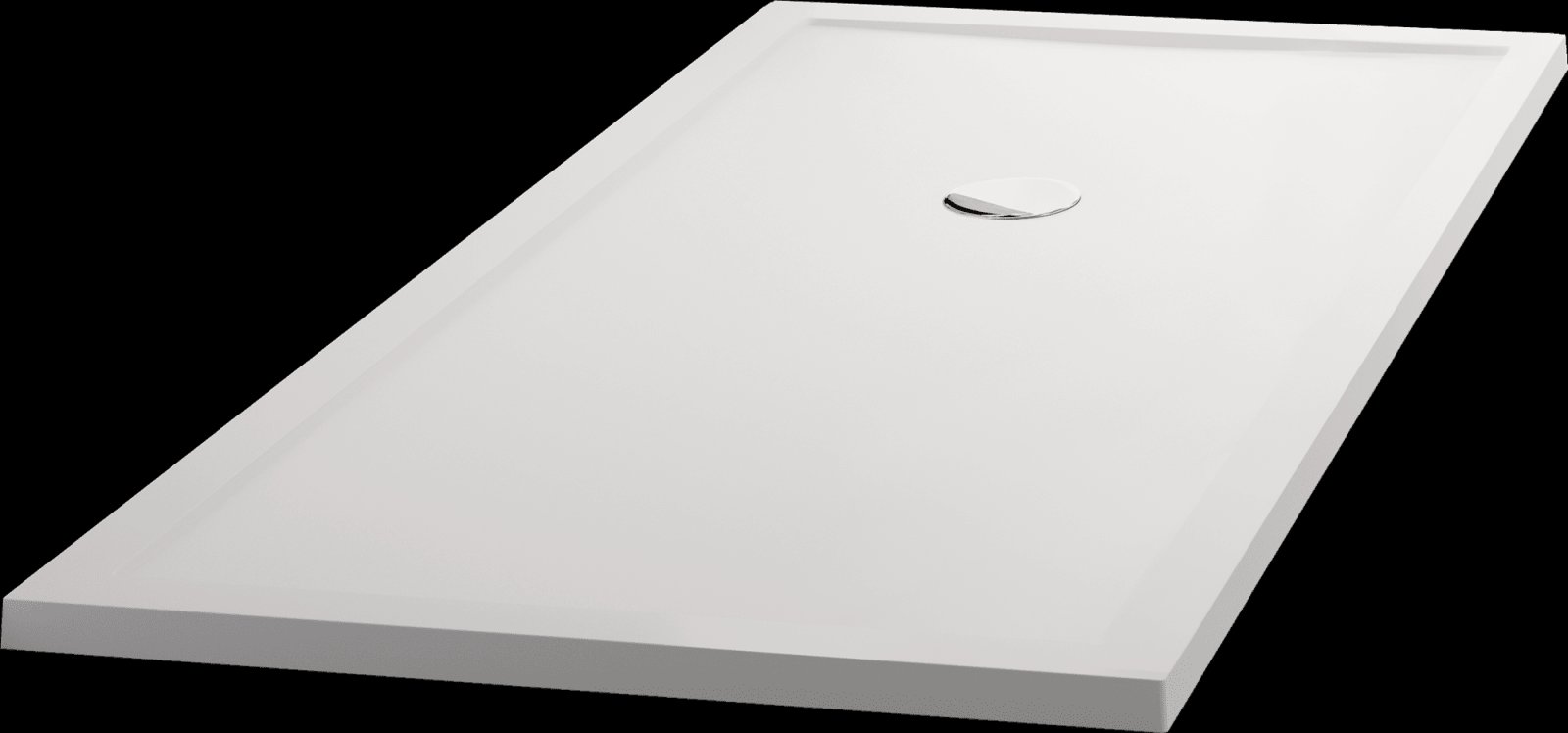 Novellini Olympic Plus, Douchebak, rechthoekig, 90mm afvoer, acryl, 800 x 1200mm (LxB), 125mm bak wit