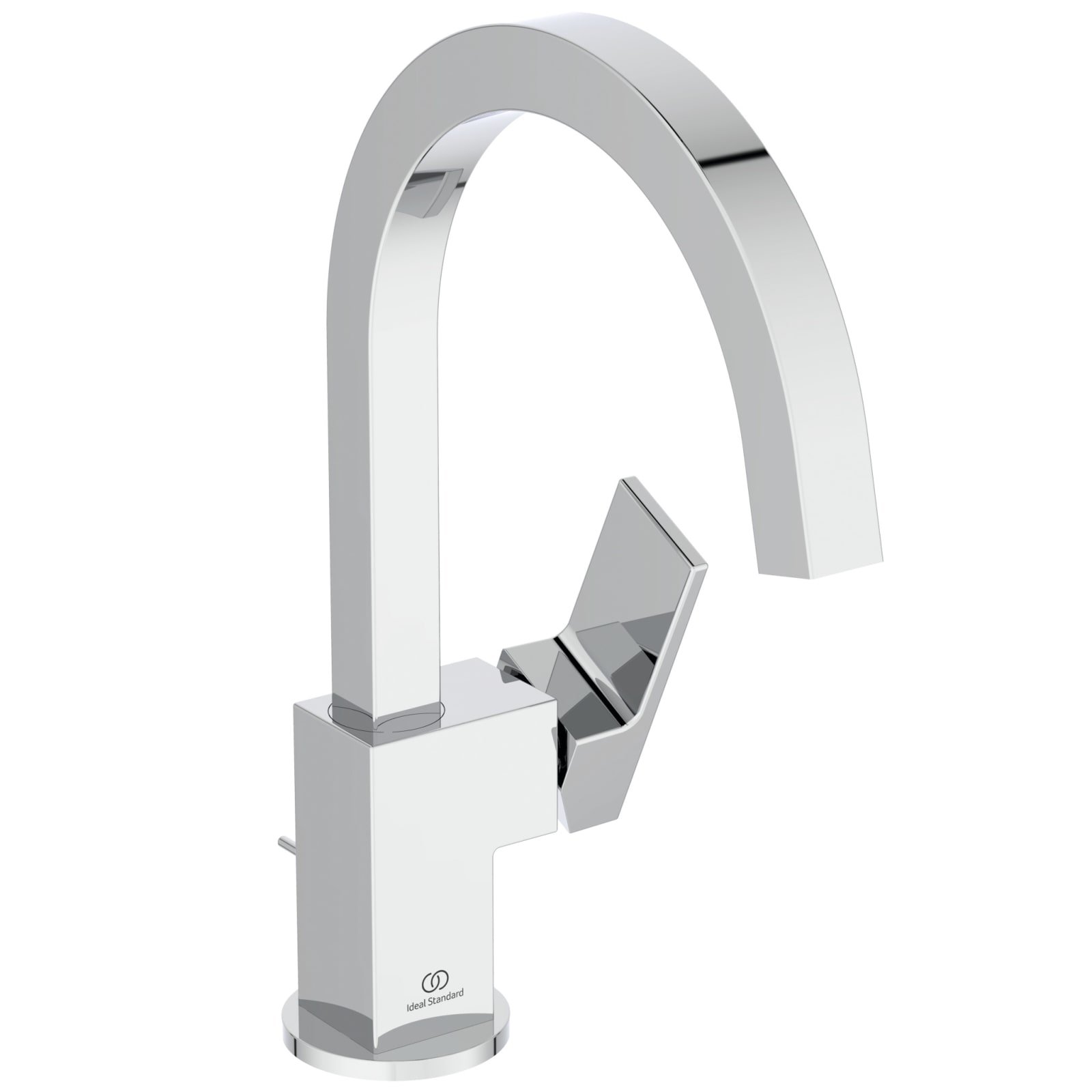 EXTRA | WASTAFELMENGKRAAN 90X245X307 MM, CHROOM, 5 L/MIN, MET WASTE