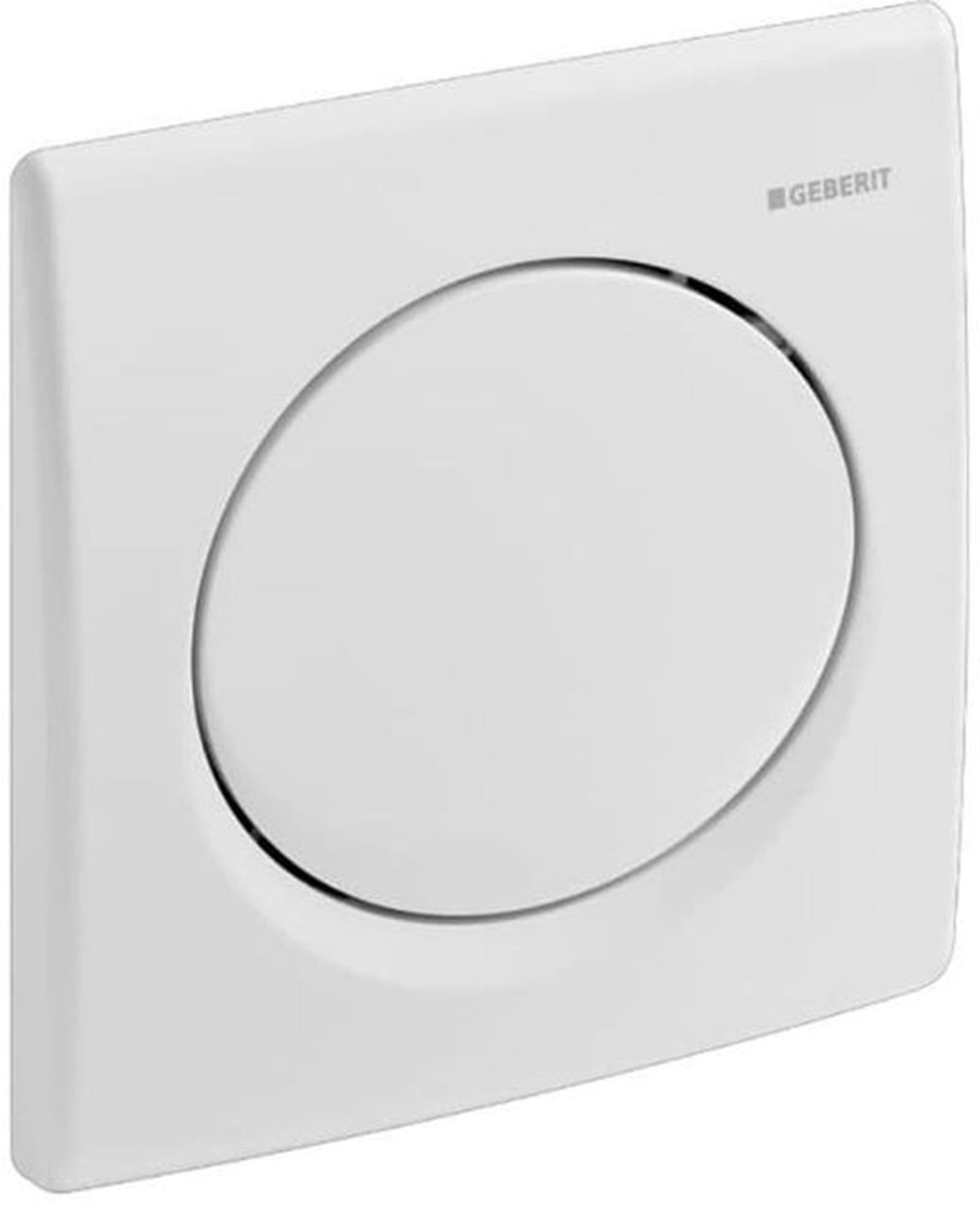 Geberit Bedieningsplaat voor urinoir, pneum.bediening, model Samba, wit