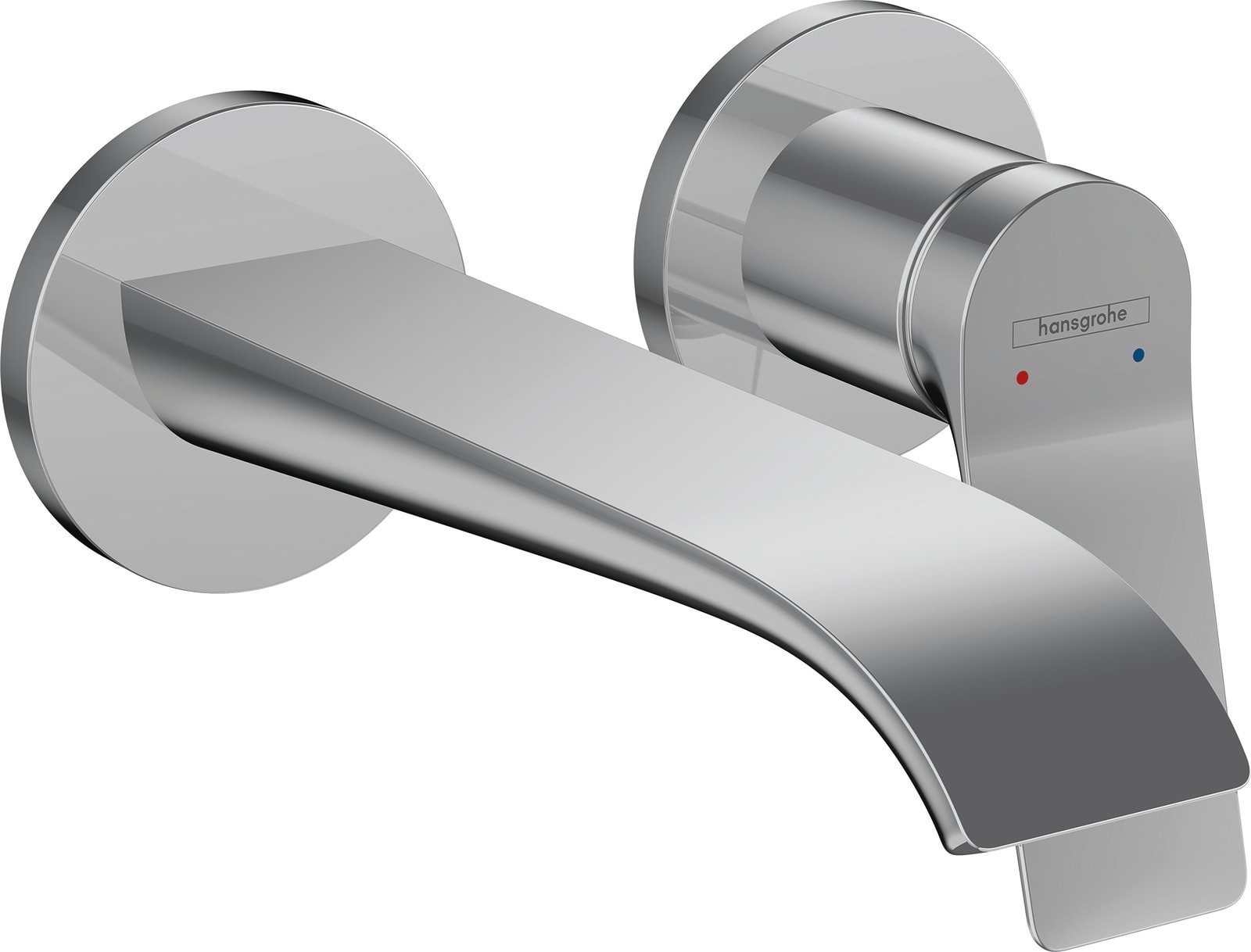 Hansgrohe Vivenis tweegats wastafelmengkraan voorsprong 195 mm, chroom