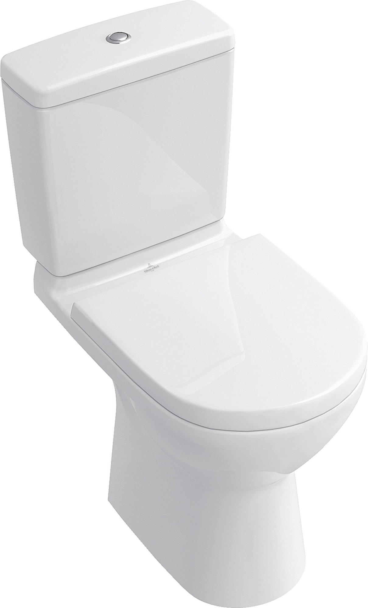 Villeroy & Boch O.novo, Combi-Pack closetcombinatie, AO, closetzitting softclose en Quick release, wit
