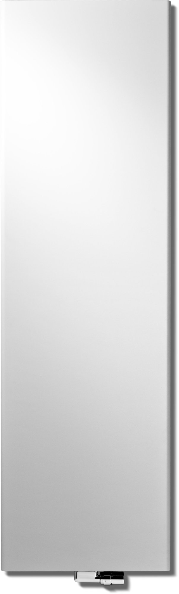 Vasco Niva N2L1, radiator 1330W, 2 aansluitingen, hxlxd 1820x420x119mm, wit RAL9016