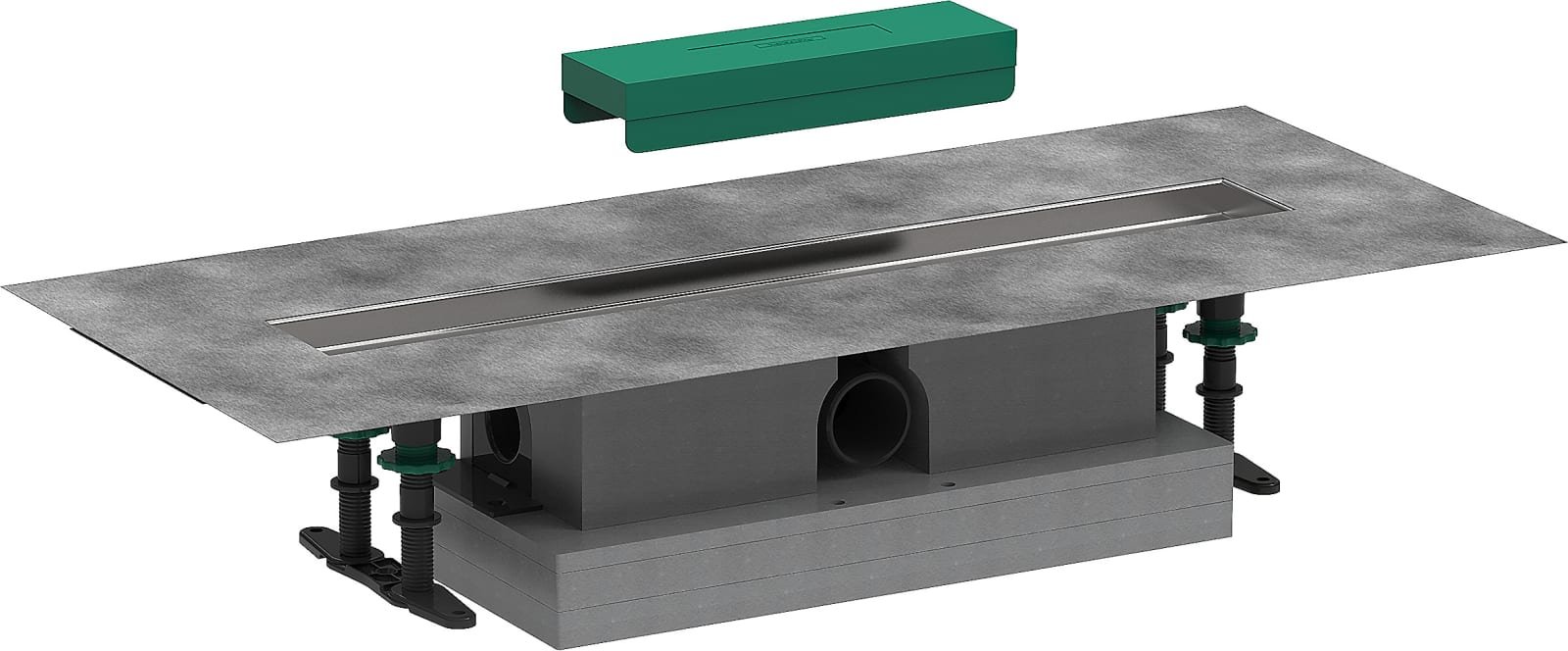 Hansgrohe uBox universal compl.set standaard installatie - 600 te betegelen