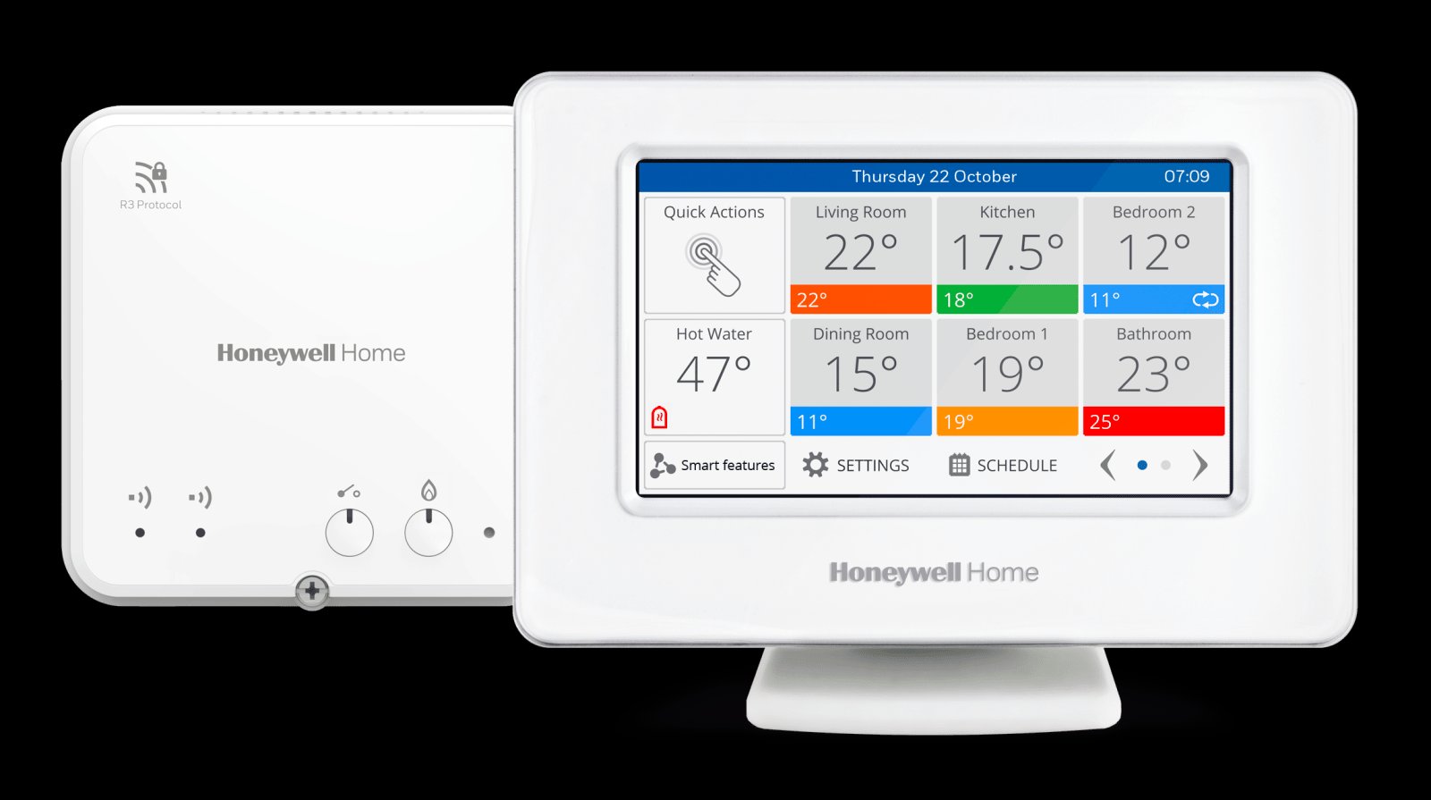 evohome slimme thermostaat met stuurmodule