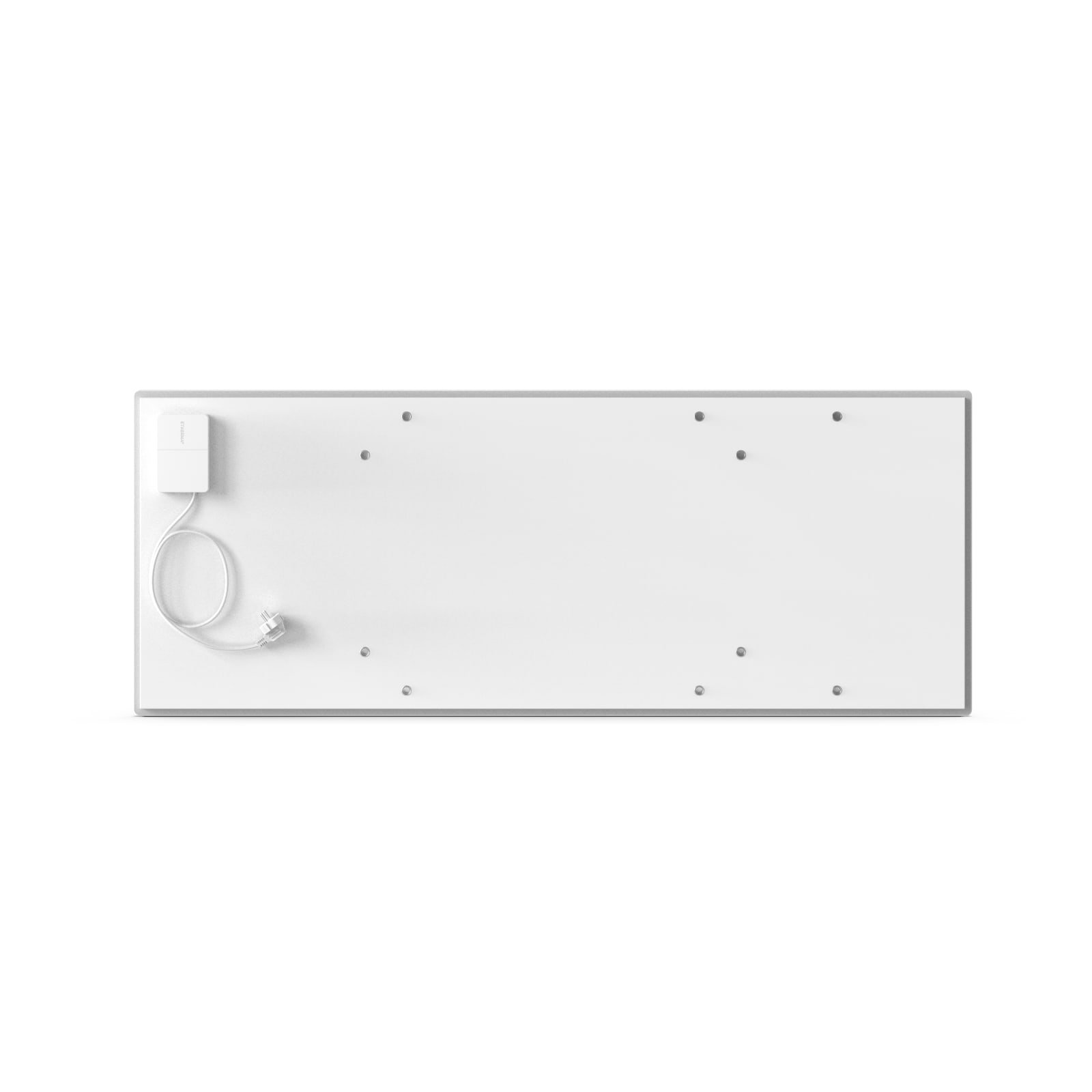 Infraroodpaneel SMART, zuiver wit gesatineerd glas, 160x63cm, 900W