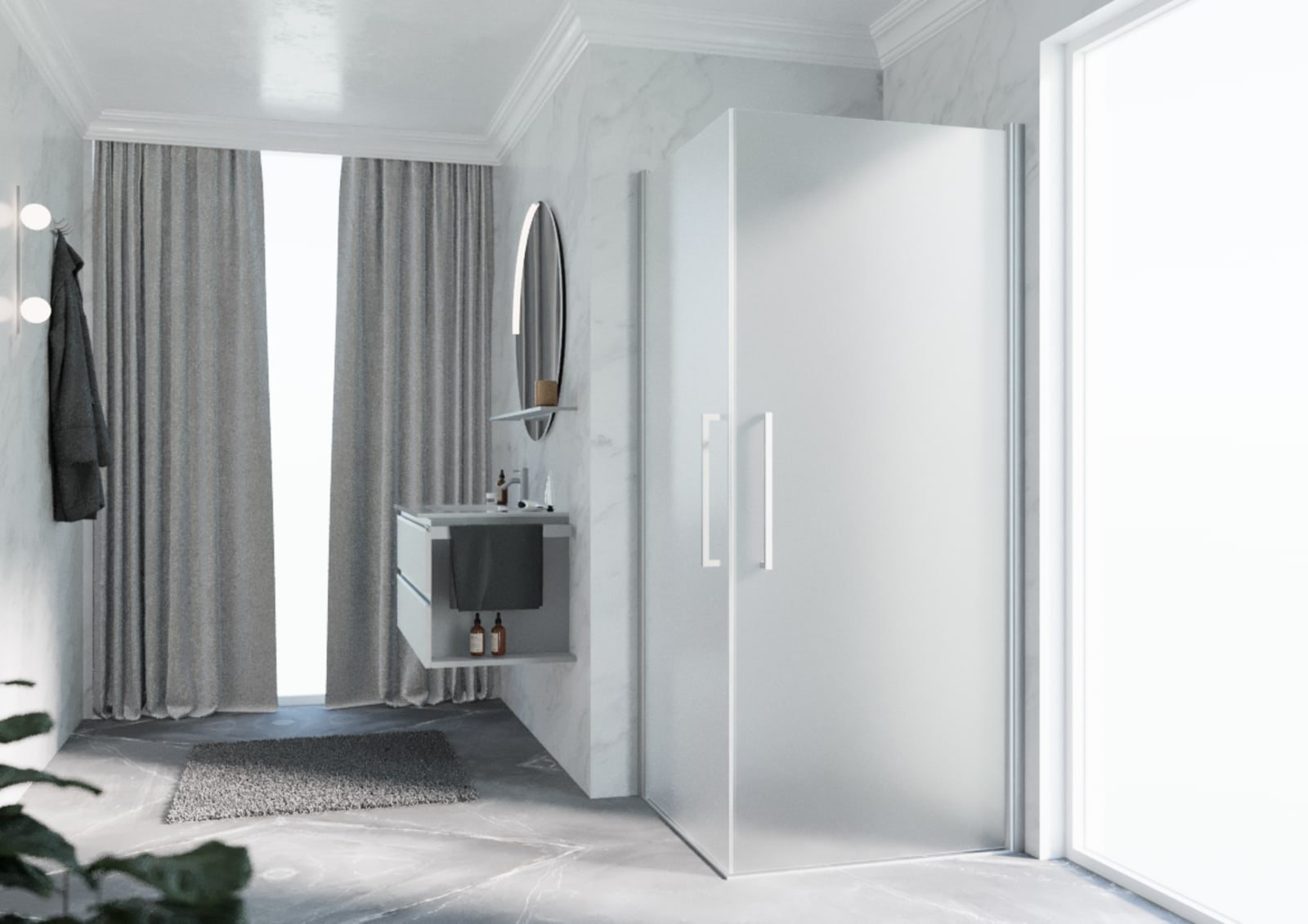 YOUNG 2G 91 VER.91-93CM SATIN GLAS MATCHROOM