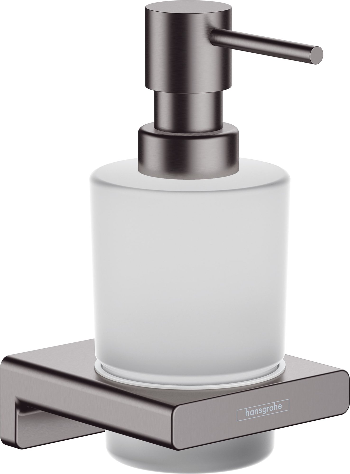 Hansgrohe AddStoris lotiondispenser, brushed black chrome