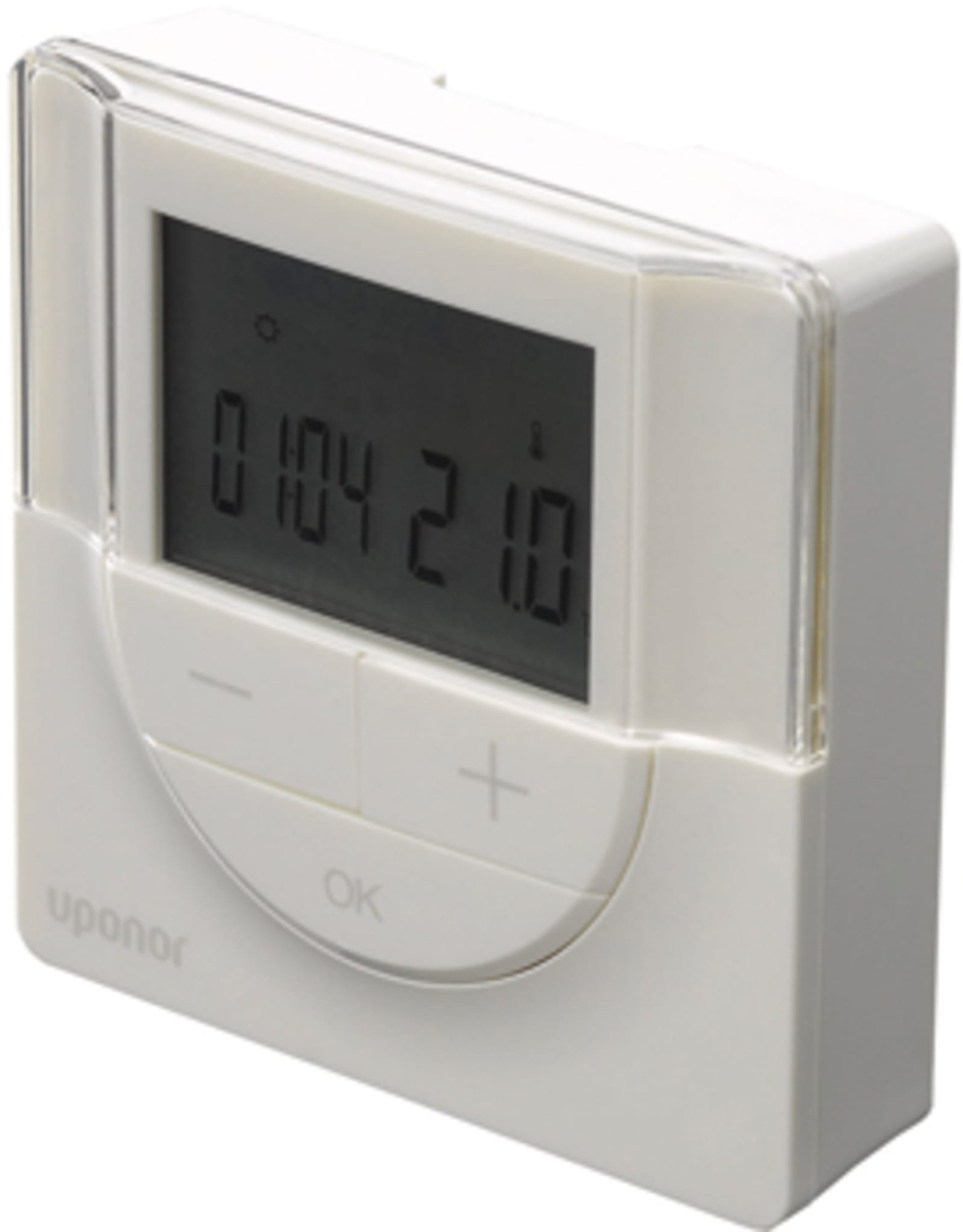 Uponor Smatrix Base ruimtethermostaat prog.+RH T-148 Bus RAL 9016