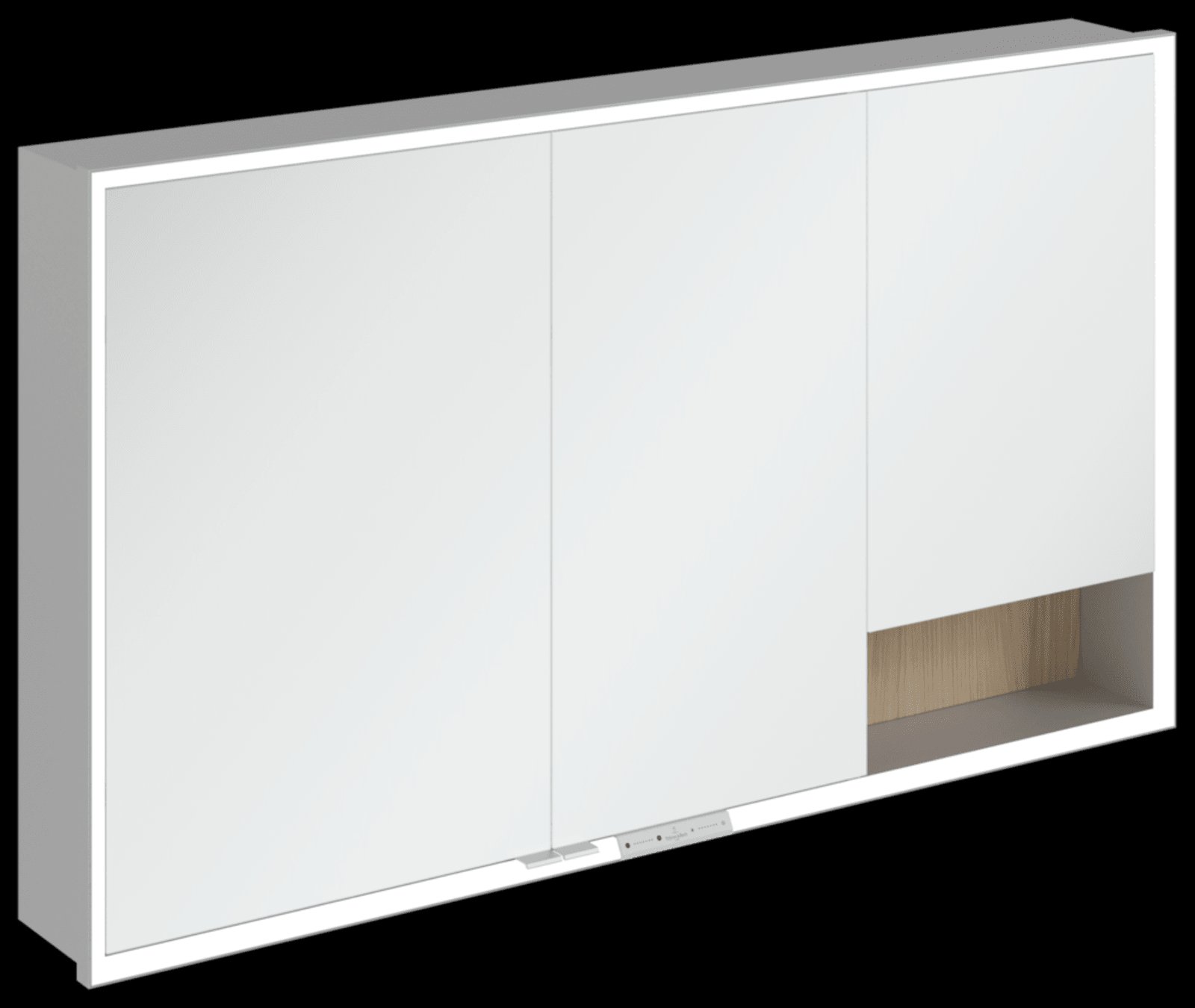 My View+ Inbouw-spiegelkast 1300x750x168mm A48213VJ