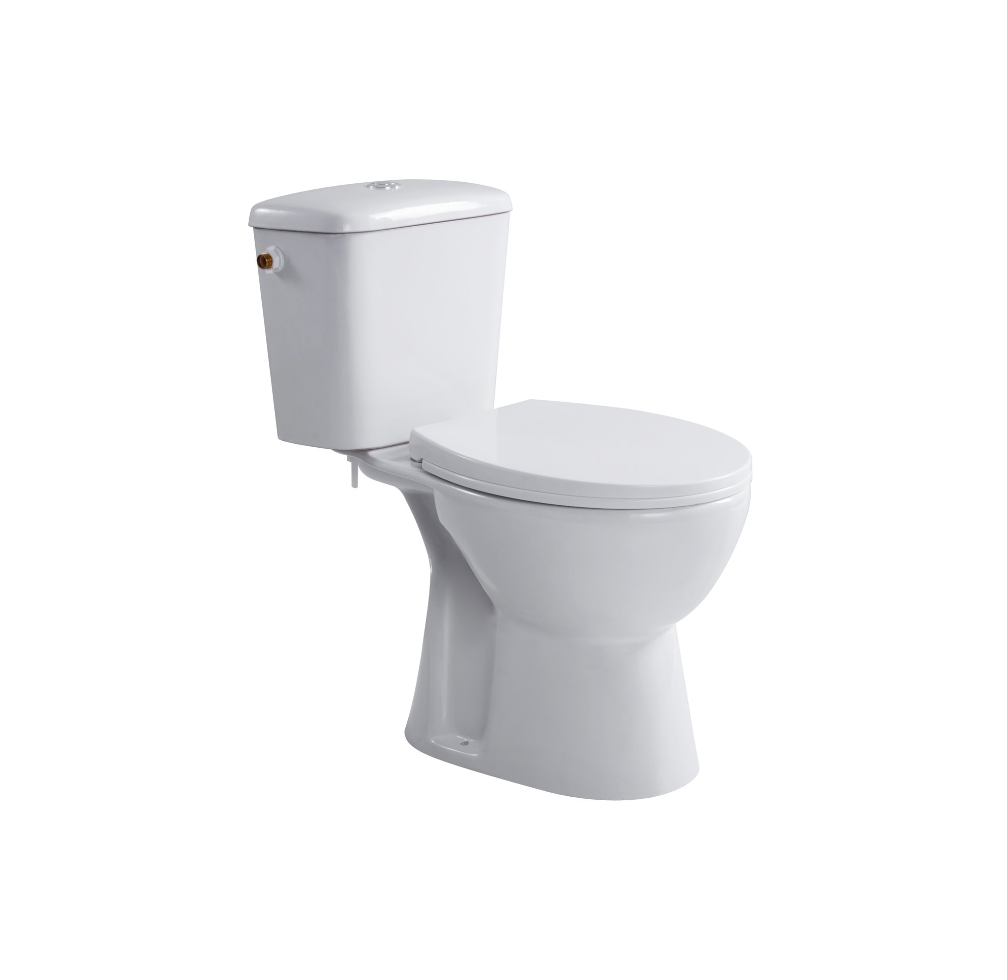 ALONI PRO DUOBLOK - STAAND TOILET - RANDLOOS - S-TRAP - VLOERUITLAAT - MET RESERVOIR - MET SPOELMECHANISME - DUBBELE SPOELFUNCTIE 4/6L - MET ZITTING - SOFTCLOSE - QUICK RELEASE - 39X73X67 CM - WIT thumbnail 3