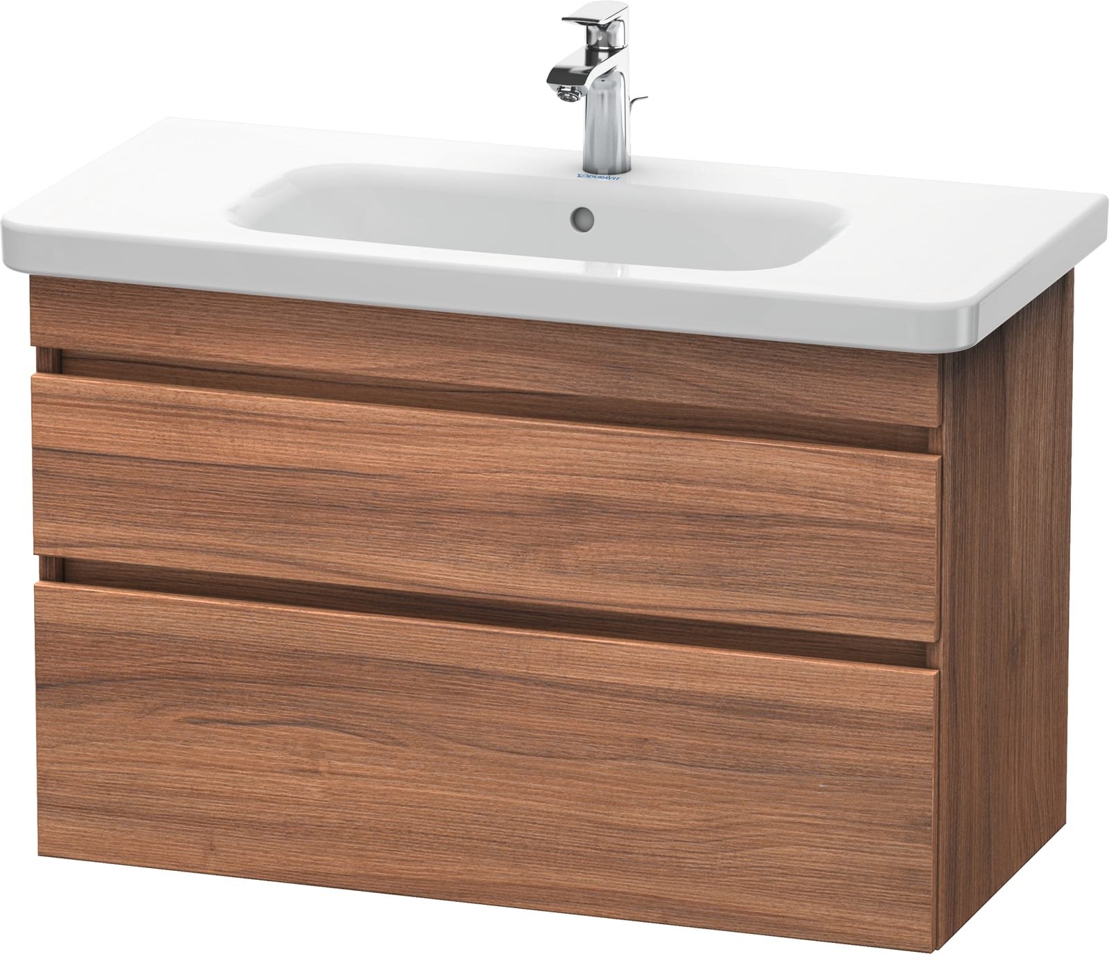 Duravit wastafelonderbouw DuraStyle #232010, 2 lades, noten natuur