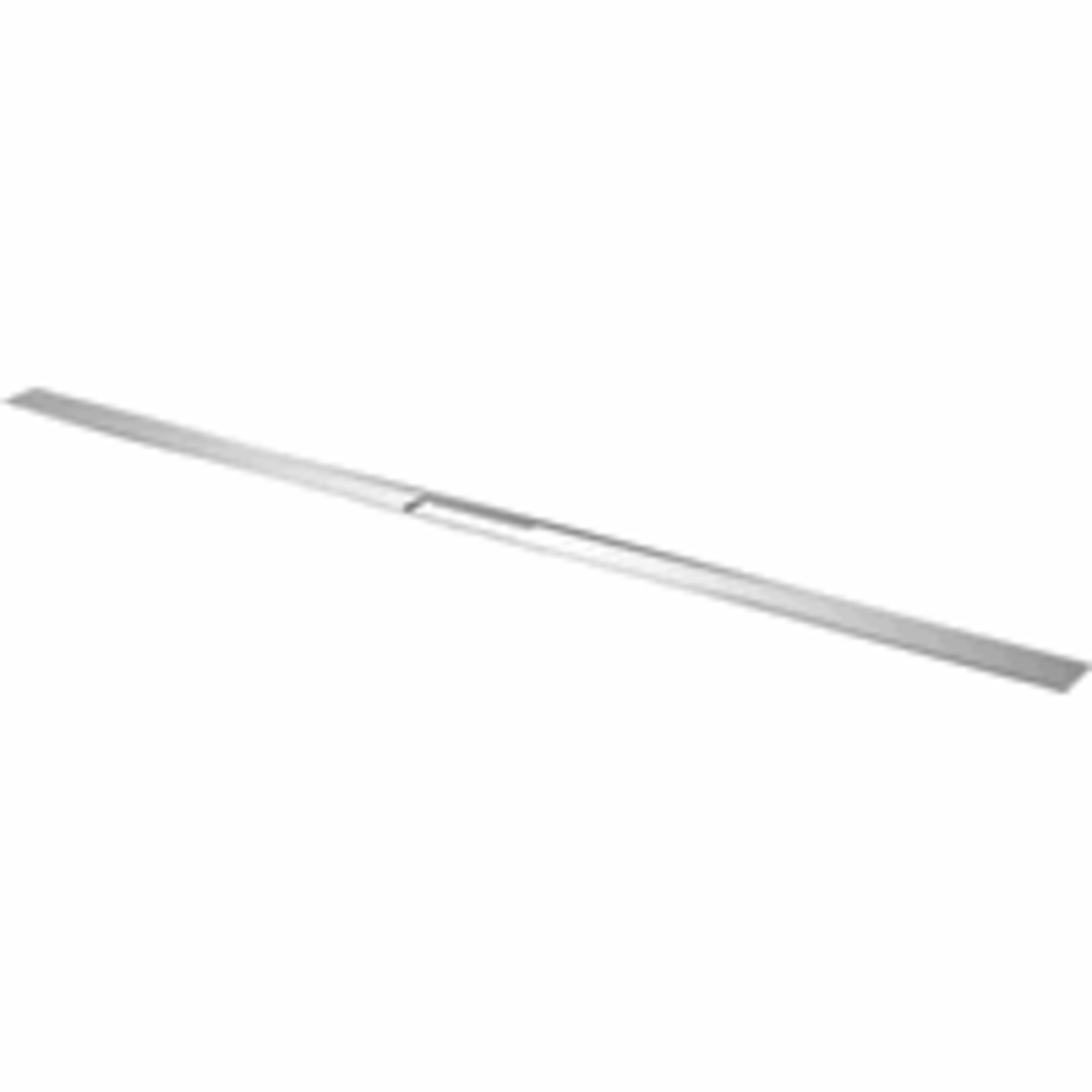 Viega Advantix Cleviva douchegoot-profiel, lengte 1200 mm, RVS geborsteld
