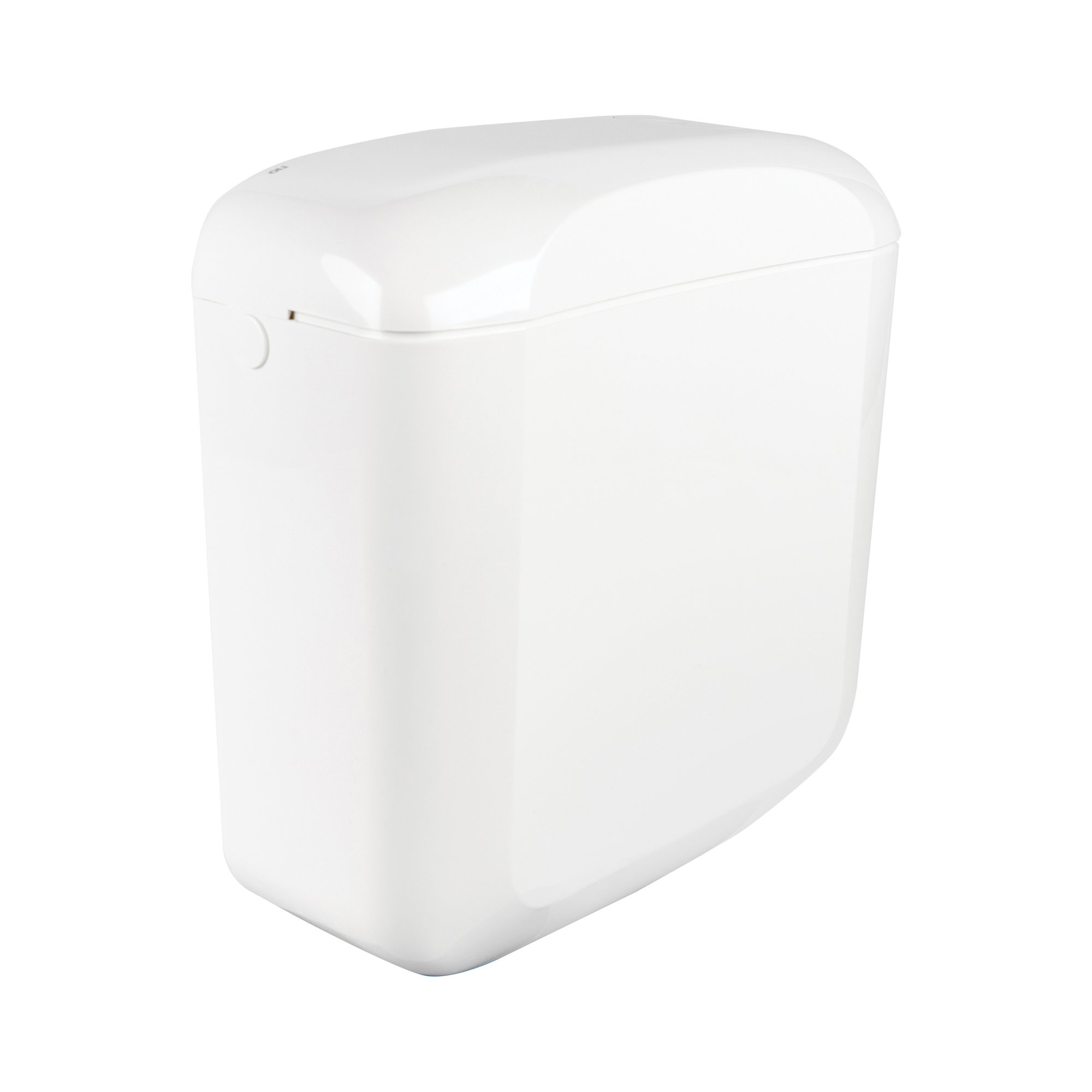 ALONI SAFORO TOILETRESERVOIR - DUBBELE SPOELING 3/6 L - WATERBESPAREND - KUNSTSTOF - GLANZEND WIT