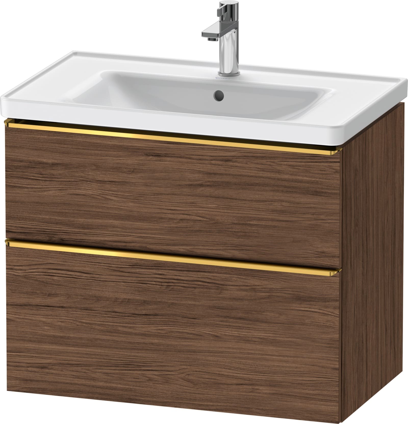 DURAVIT D-Neo Wastafelonderbouw hangend Noten donker Mat (1200896182)