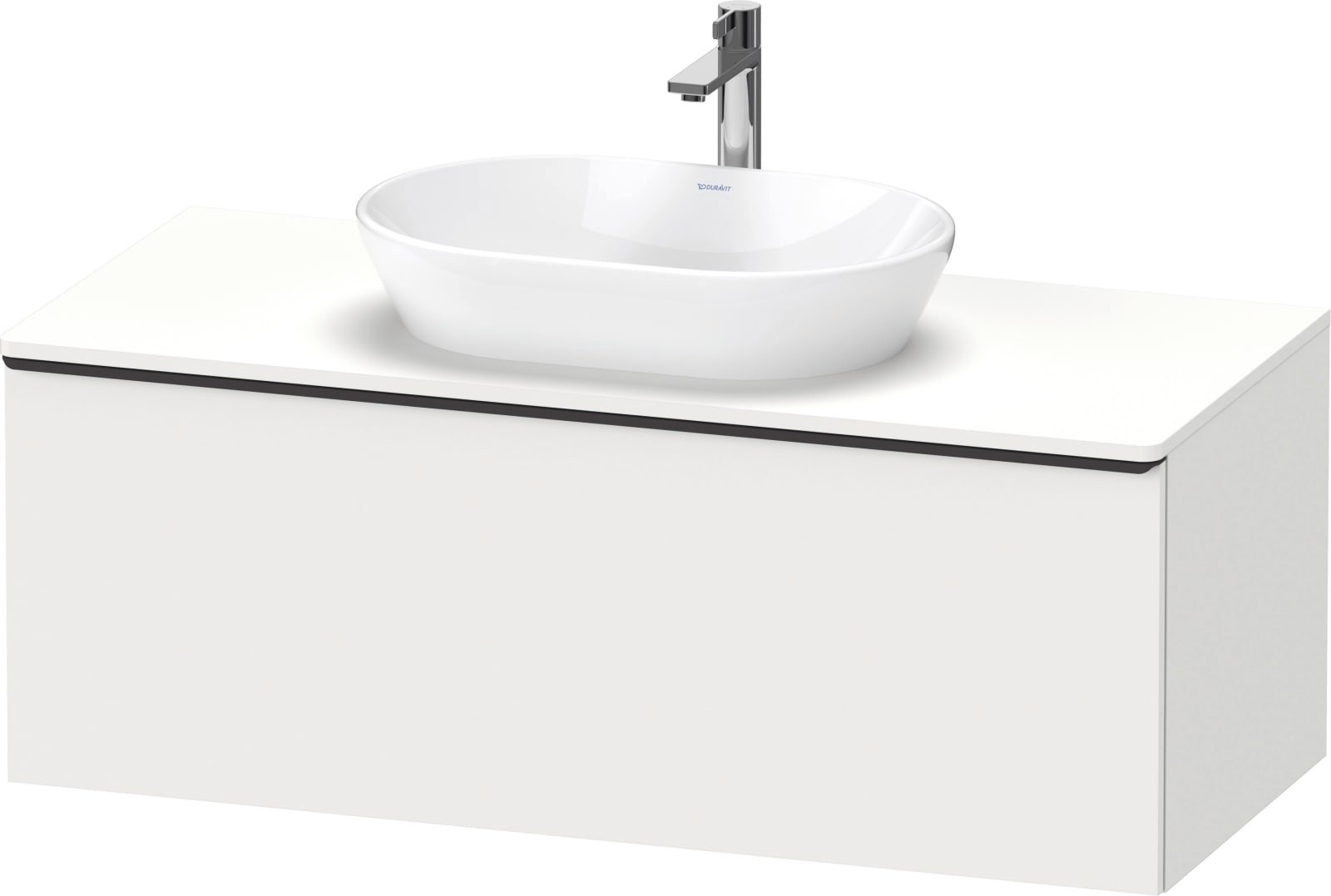 D-Neo Console wastafelonderbouw hangend Wit Mat (1200897344)