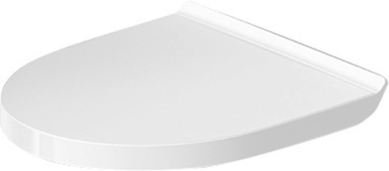 Duravit Duravit No.1 WC-zitting compact Wit Hoogglans, Wit – 0026190000
