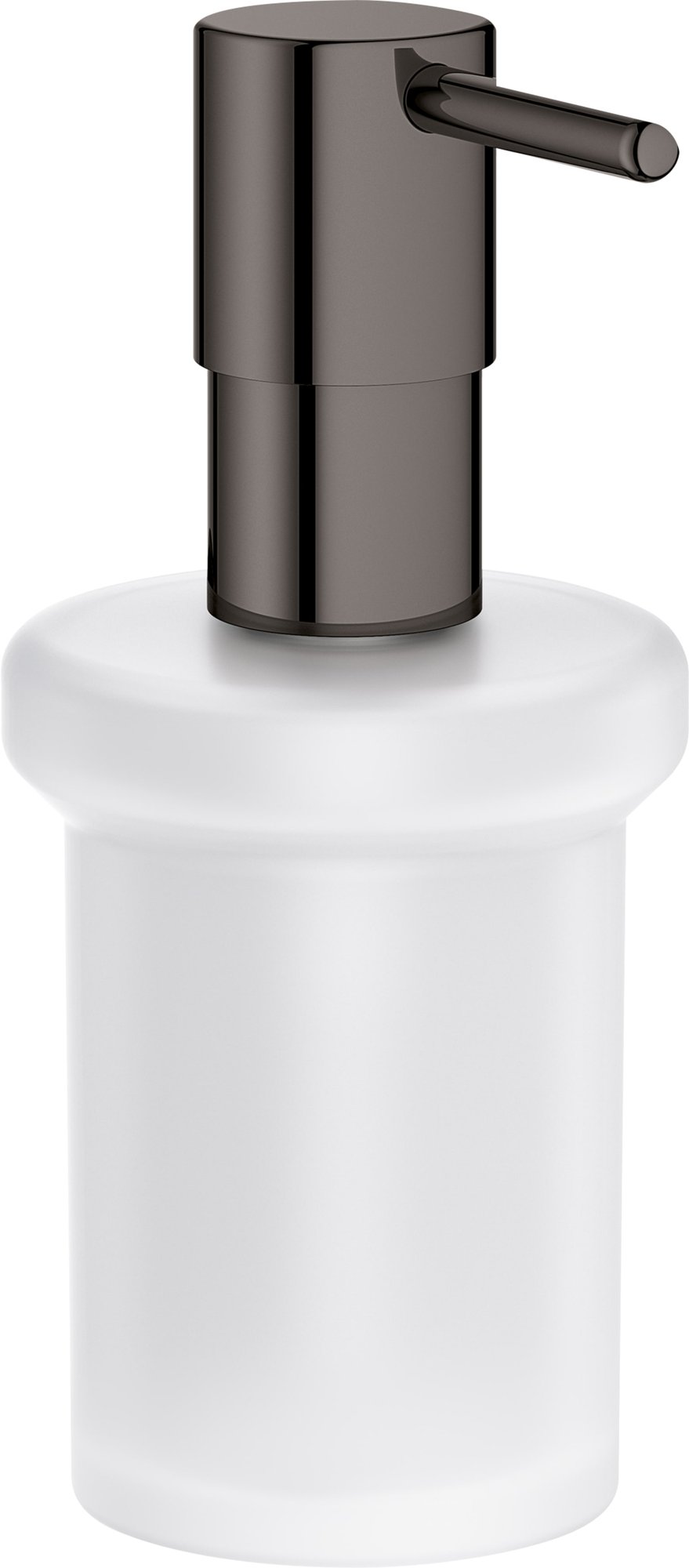 Grohe Essentials, Zeepdispenser, 160ml vulhoeveelheid, metaal/glas, hard graphite