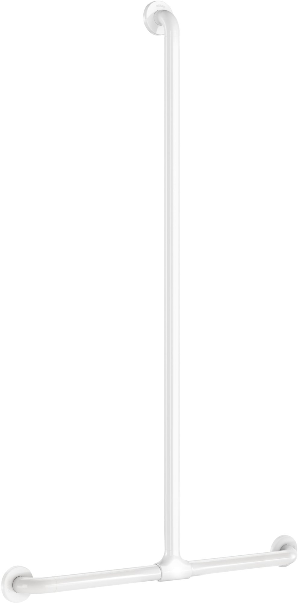 Delabie T-vormige verstelbare greep Ï32 1150x500 wit Nylon