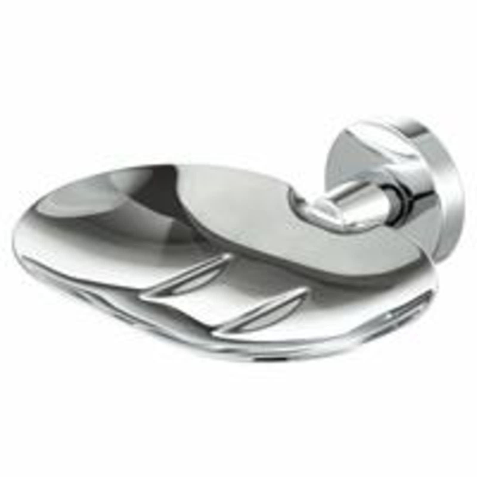 Geesa Nemox Stainless Steel zeephouder, messing, hxbxd 48x129x117mm, kleur chroom