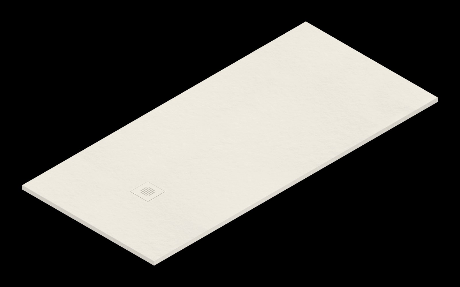 Catalano H3 Solid surface DOUCHEBAK 215X100 Satin Lino