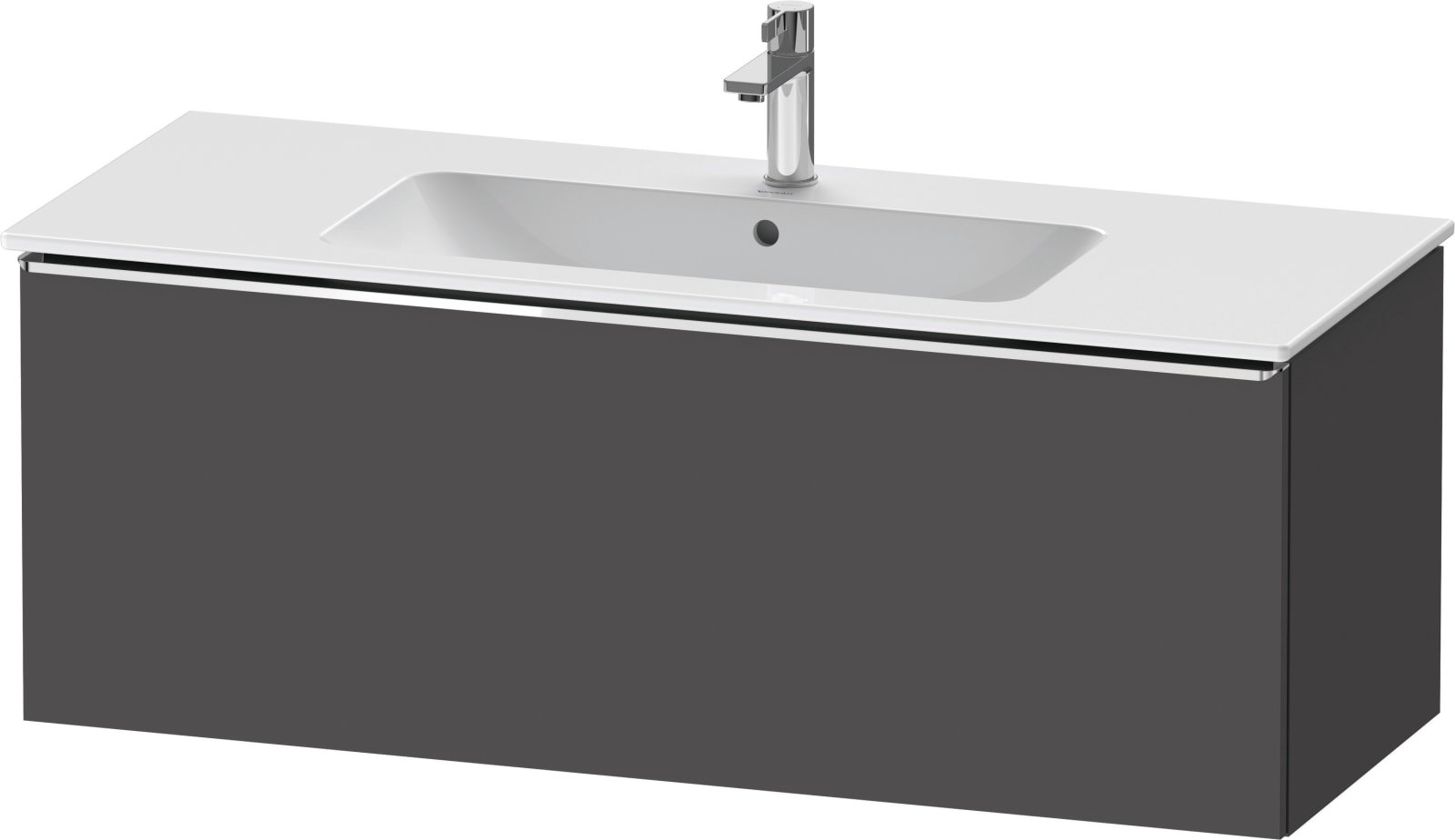 DURAVIT D-Neo Wastafelonderbouw hangend Grafiet Mat (1200897590)