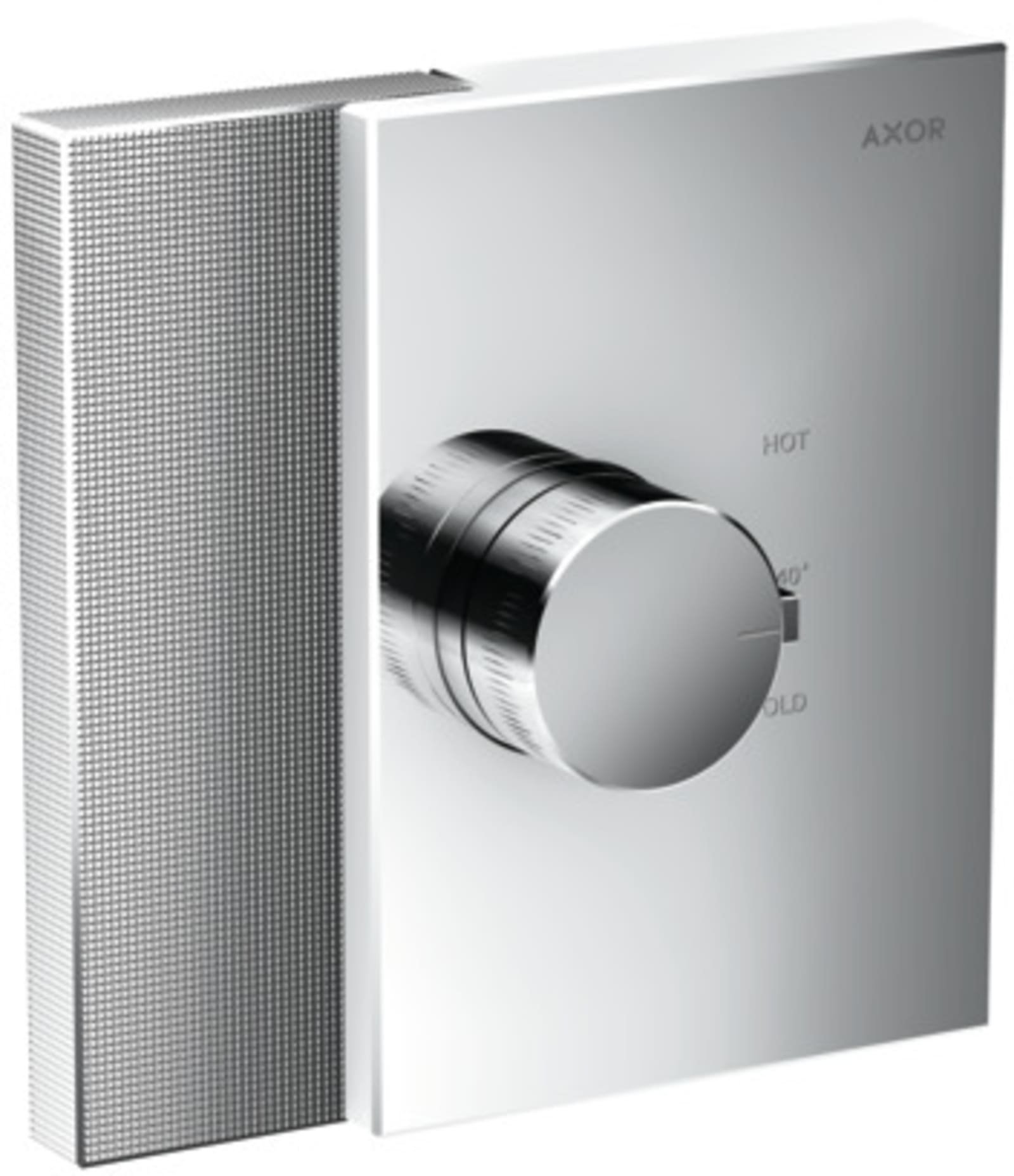 AXOR, Douchethermostaat, Edge, Highflow, inbouw, chroom / diamant cut