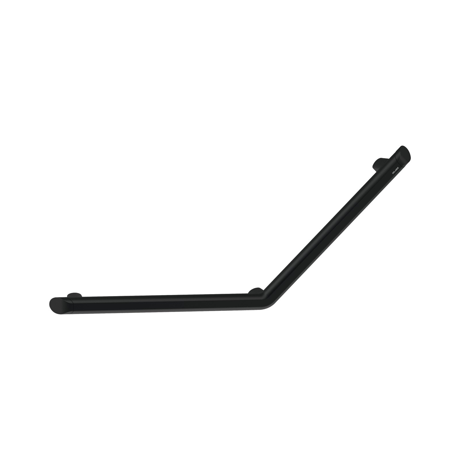 Hoeksteun 135° Be-Line Ø35 400x400 3 punten mat zwart alu