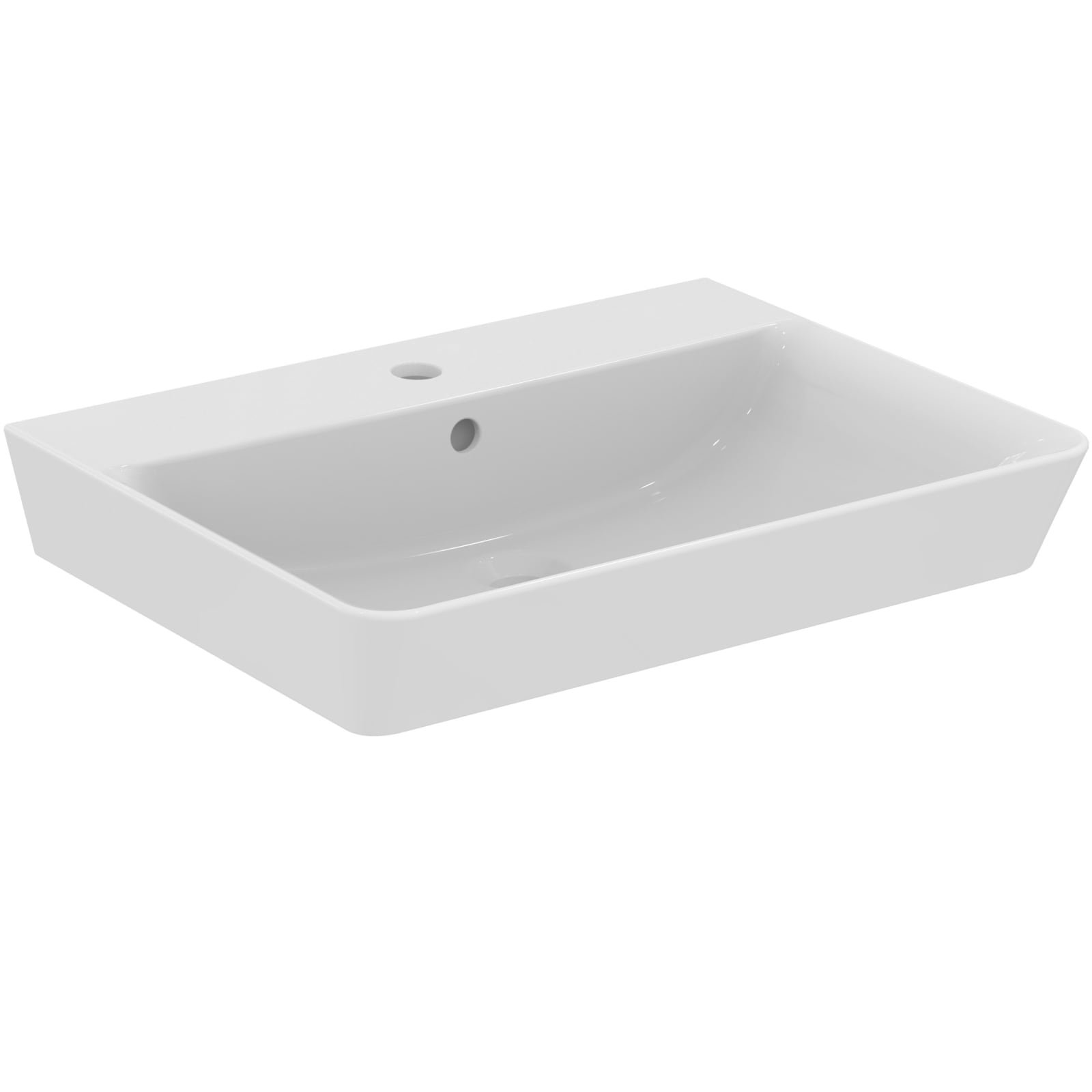 CONNECT AIR CUBE | WASTAFEL 600X460X160 MM GL WIT, 1 KG, MET OL&nbsp;| IP