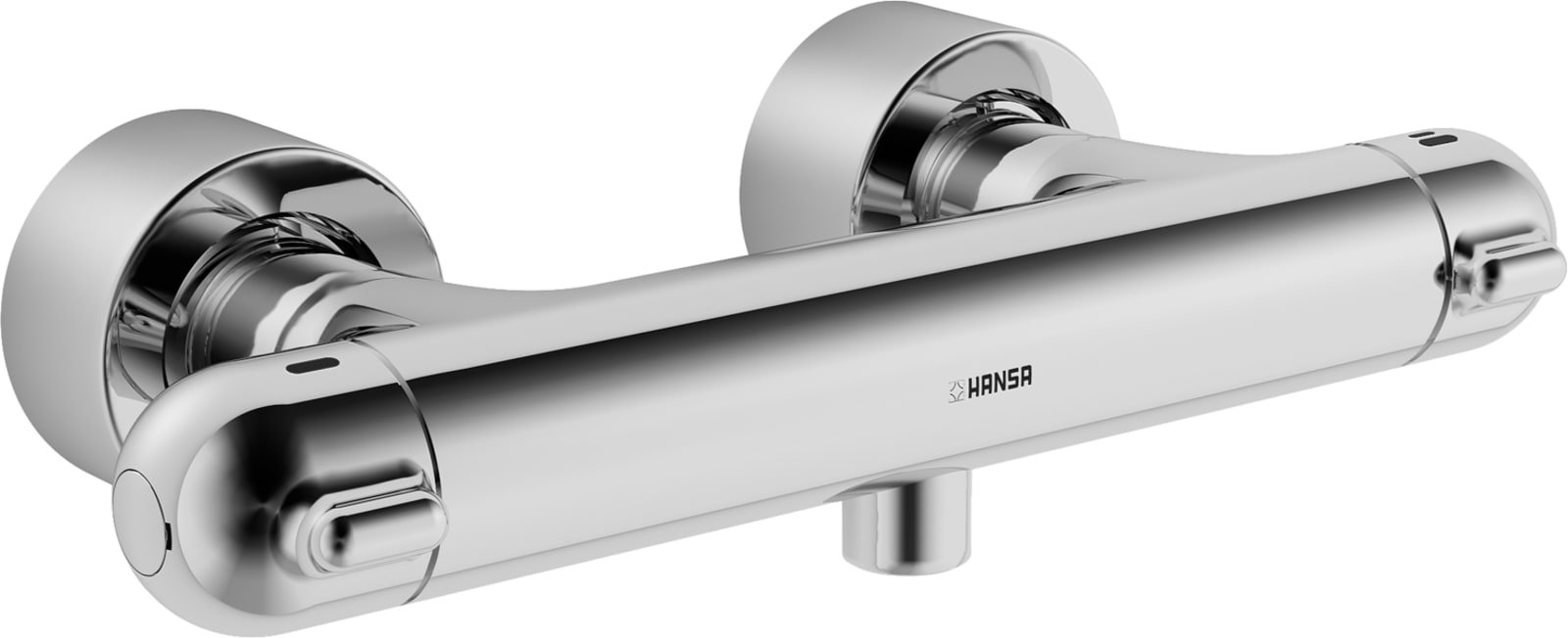 HansaMedipro Thermostaat-mengkraan voor douche , DN 15 (1/2") voor wandopbouw met bescherming tegen verbranden. thumbnail 3