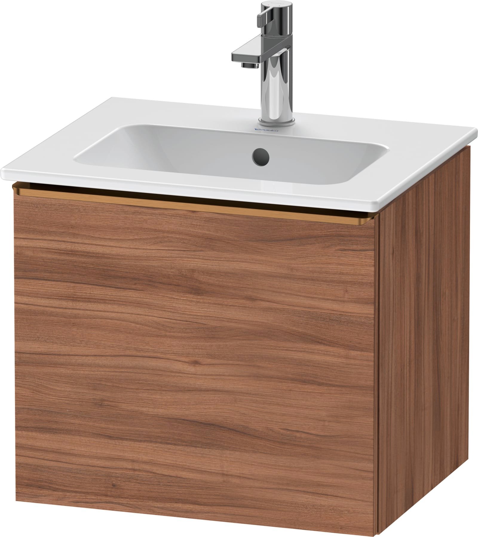 DURAVIT D-Neo Wastafelonderbouw hangend Noten Mat (1200895390)