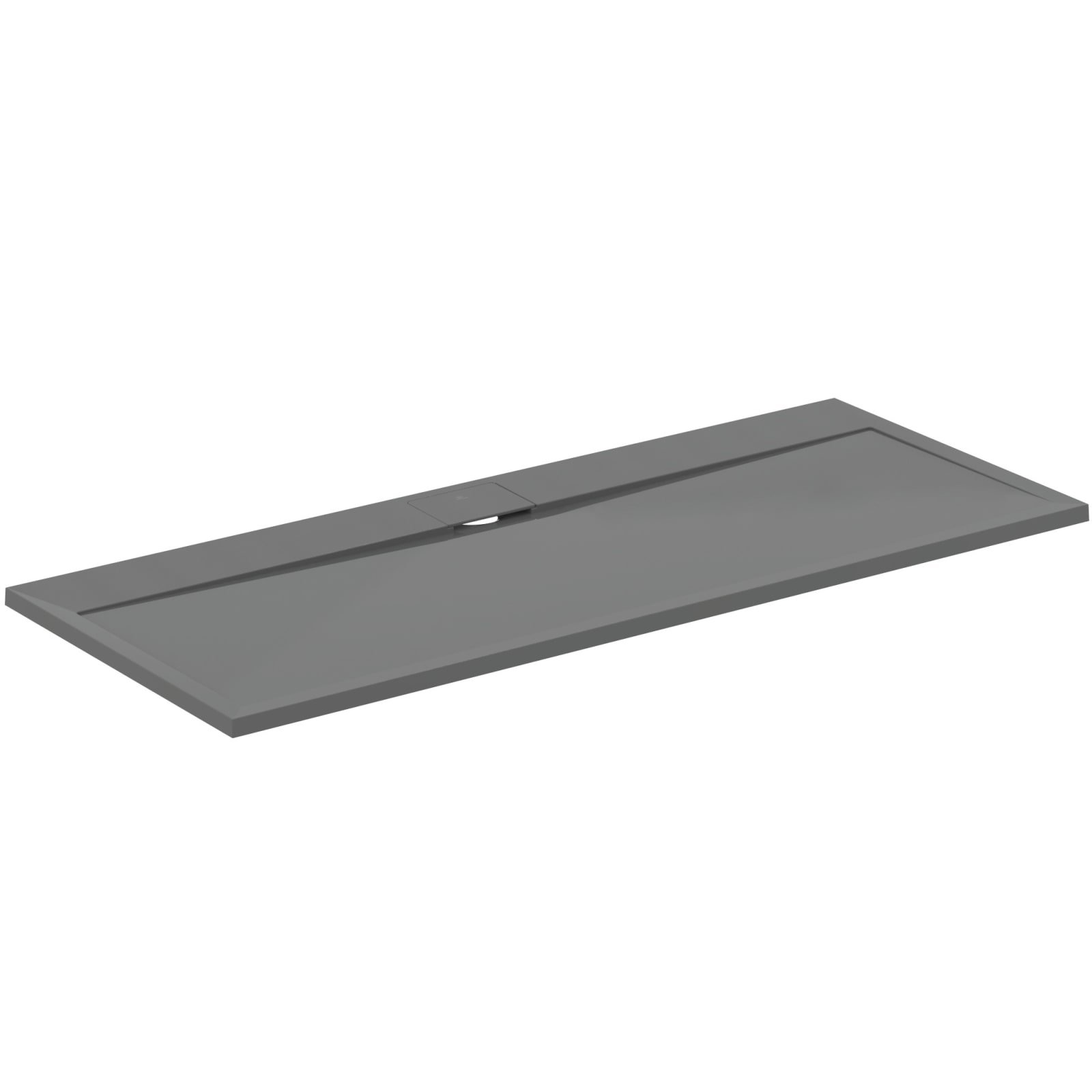 ULTRA FLAT S I.LIFE | DOUCHEBAK RECHTHOEKIG 1700X700X30 MM BETONGRIJS
