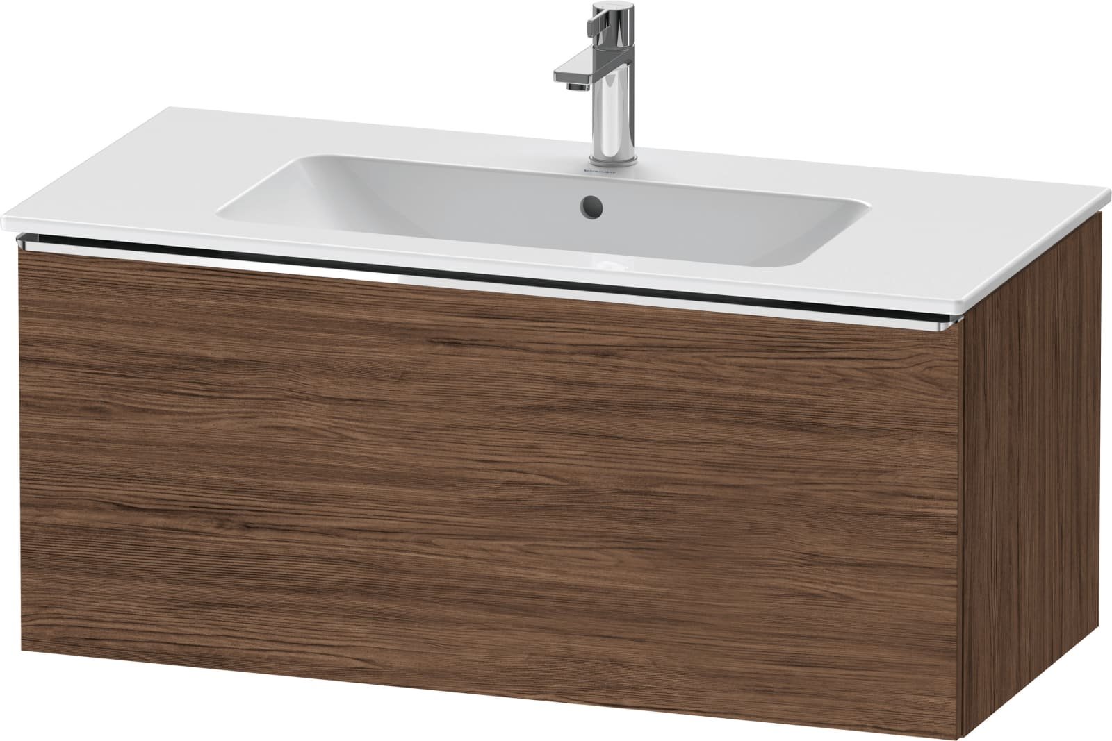 DURAVIT D-Neo Wastafelonderbouw hangend Noten donker Mat (1200897576)