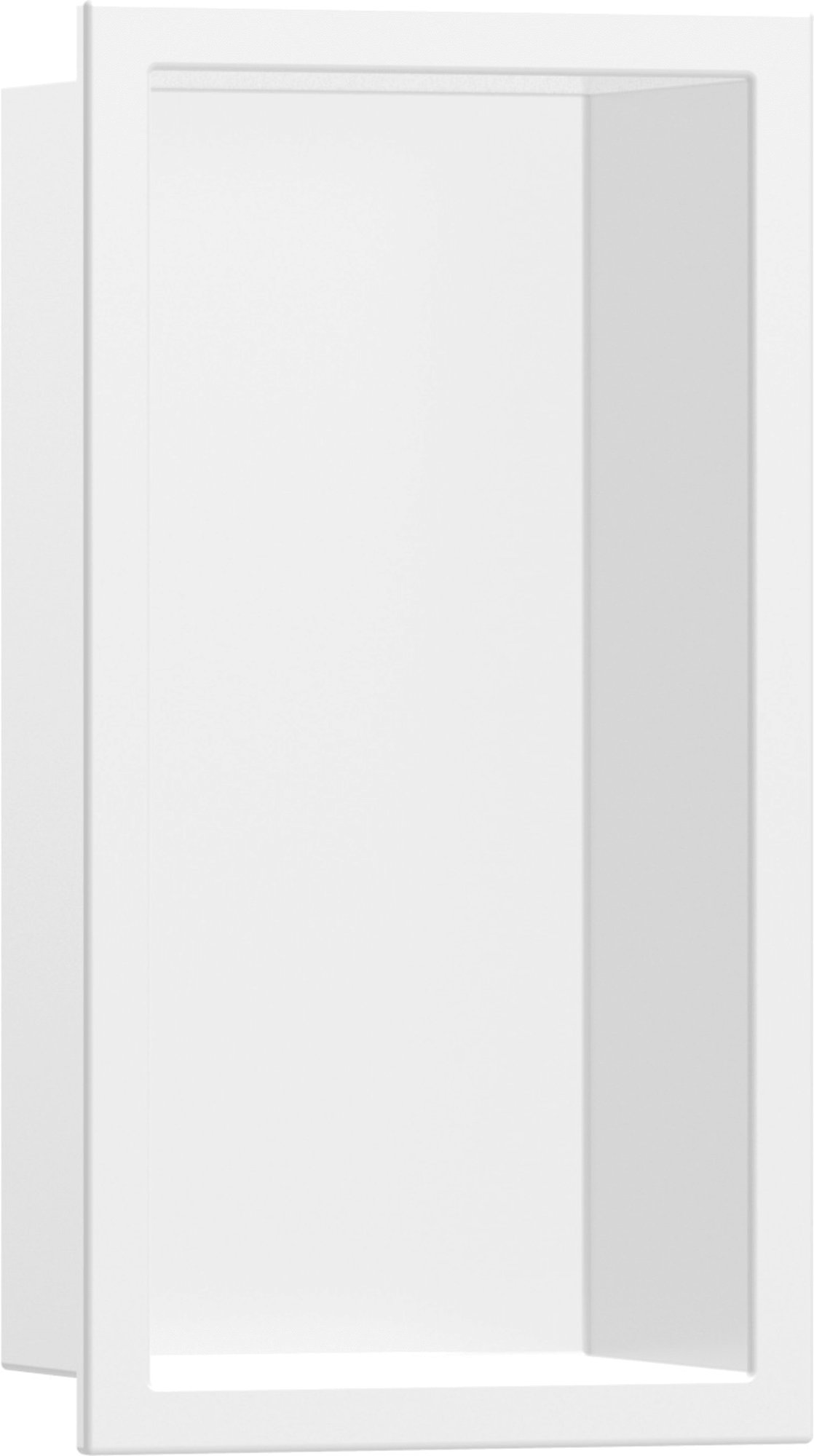 Hansgrohe XtraStoris Original wandnis met frame 300/150/70 mat wit