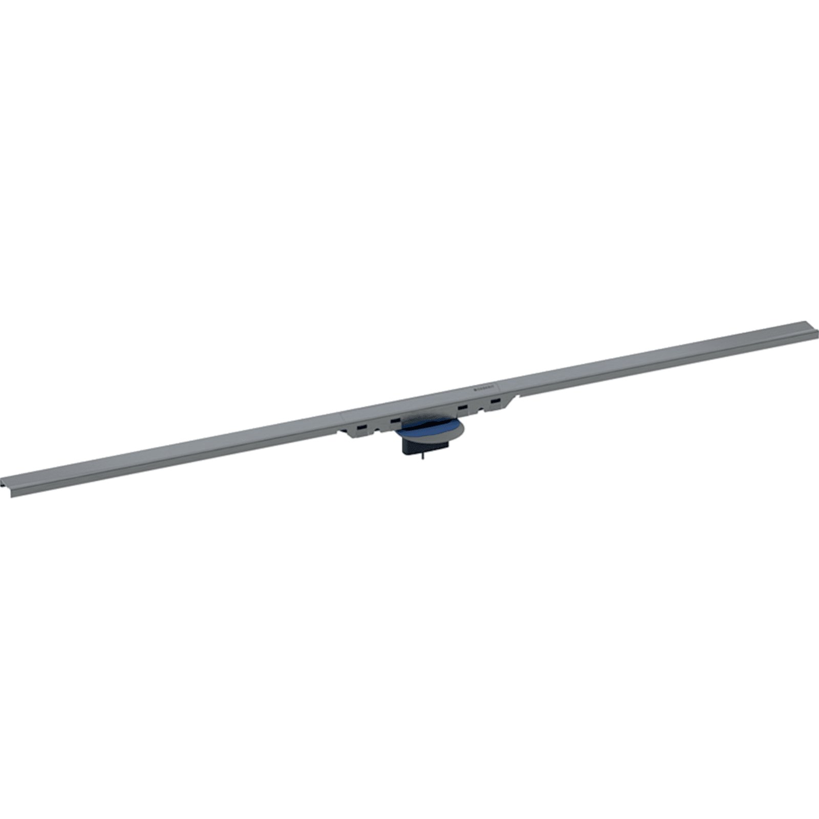 Geberit douchevloergoot CleanLine50: L=30–110cm, zwart chroom/geb.