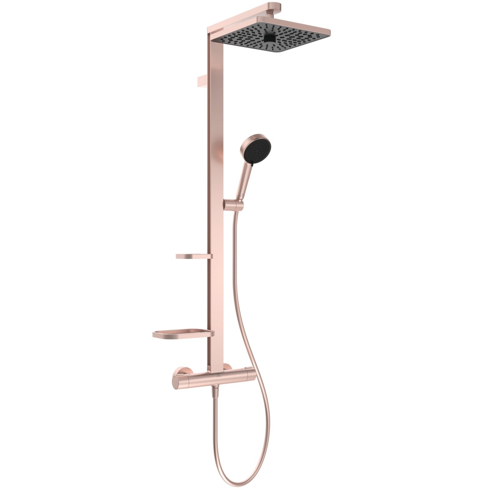 CERATHERM ALU+ | DOUCHESYSTEEM 345X501X1113 MM ROSE, 12 L/MIN (VIERK)