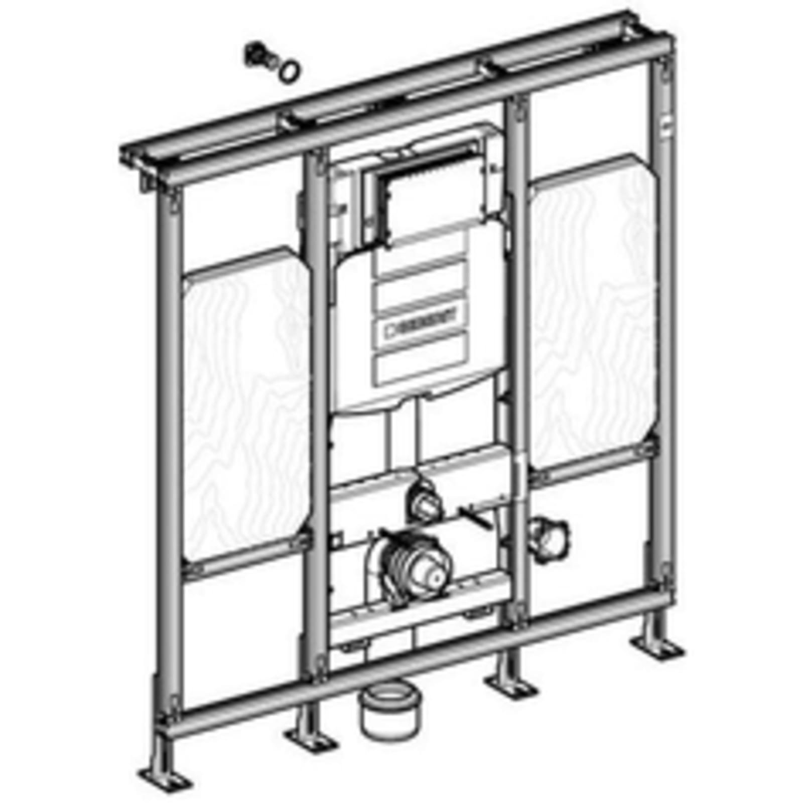 Geberit GISeasy UP320 wc-element 120x85cm