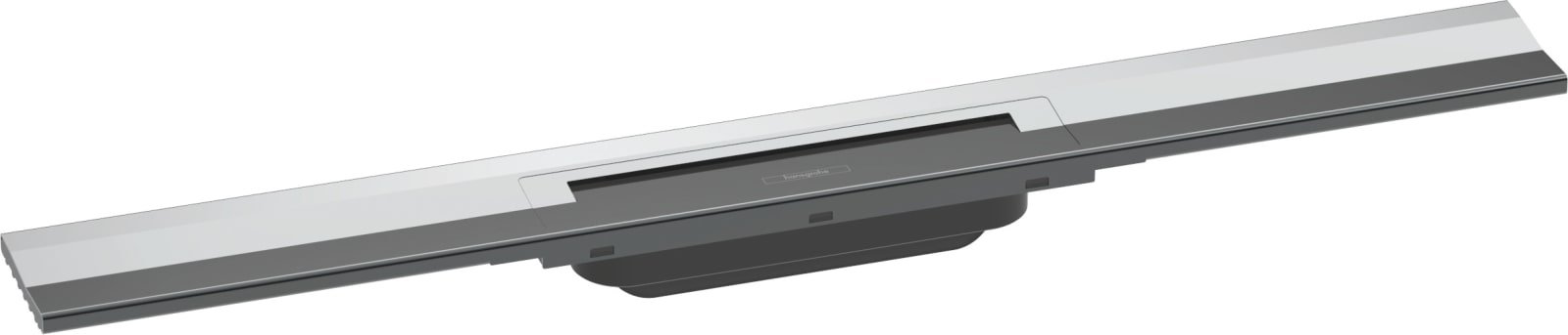 Hansgrohe RainDrain Flex rechte douchegoot 700 inkortbaar wandmontage chroom