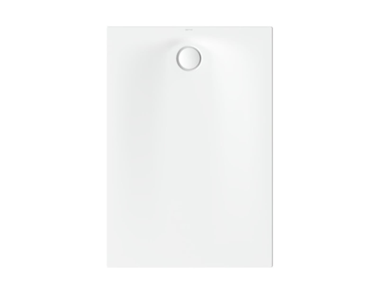 BetteUltra Space met Minimum-Douchebakdrager 1300x900x25 mm, wit, B...