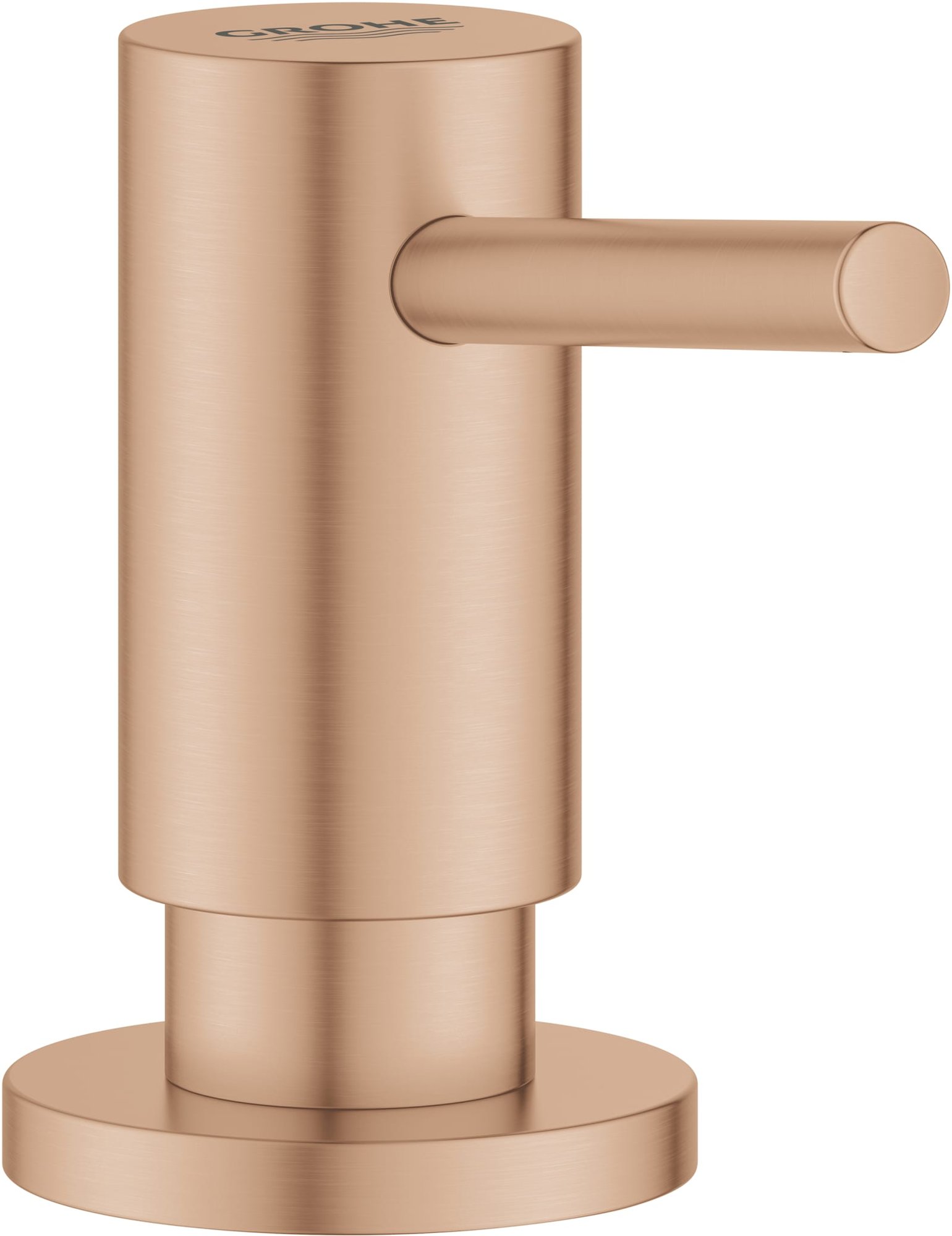 Grohe Cosmopolitan, Zeepdispenser, 500ml vulhoeveelheid, kunststof, warm sunset geborsteld