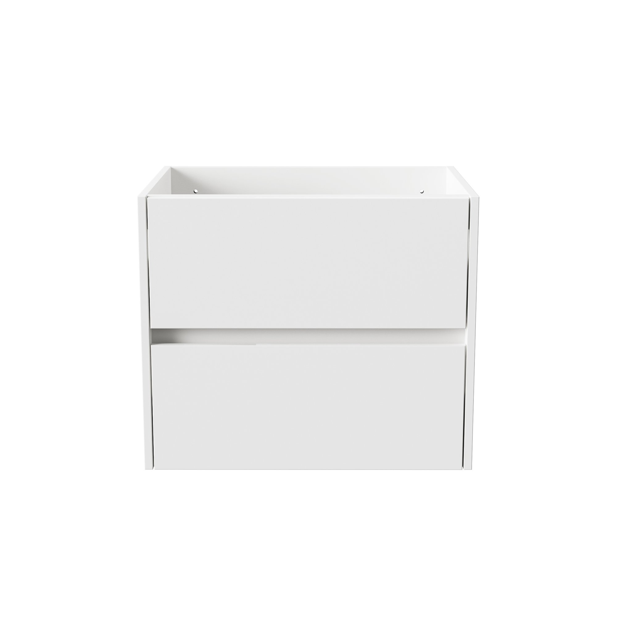 ALONI HAYAT WASTAFELONDERKAST - 2 LADES - SOFTCLOSE - GREEPLOOS - 59,5X50X45 CM - GLANZEND WIT