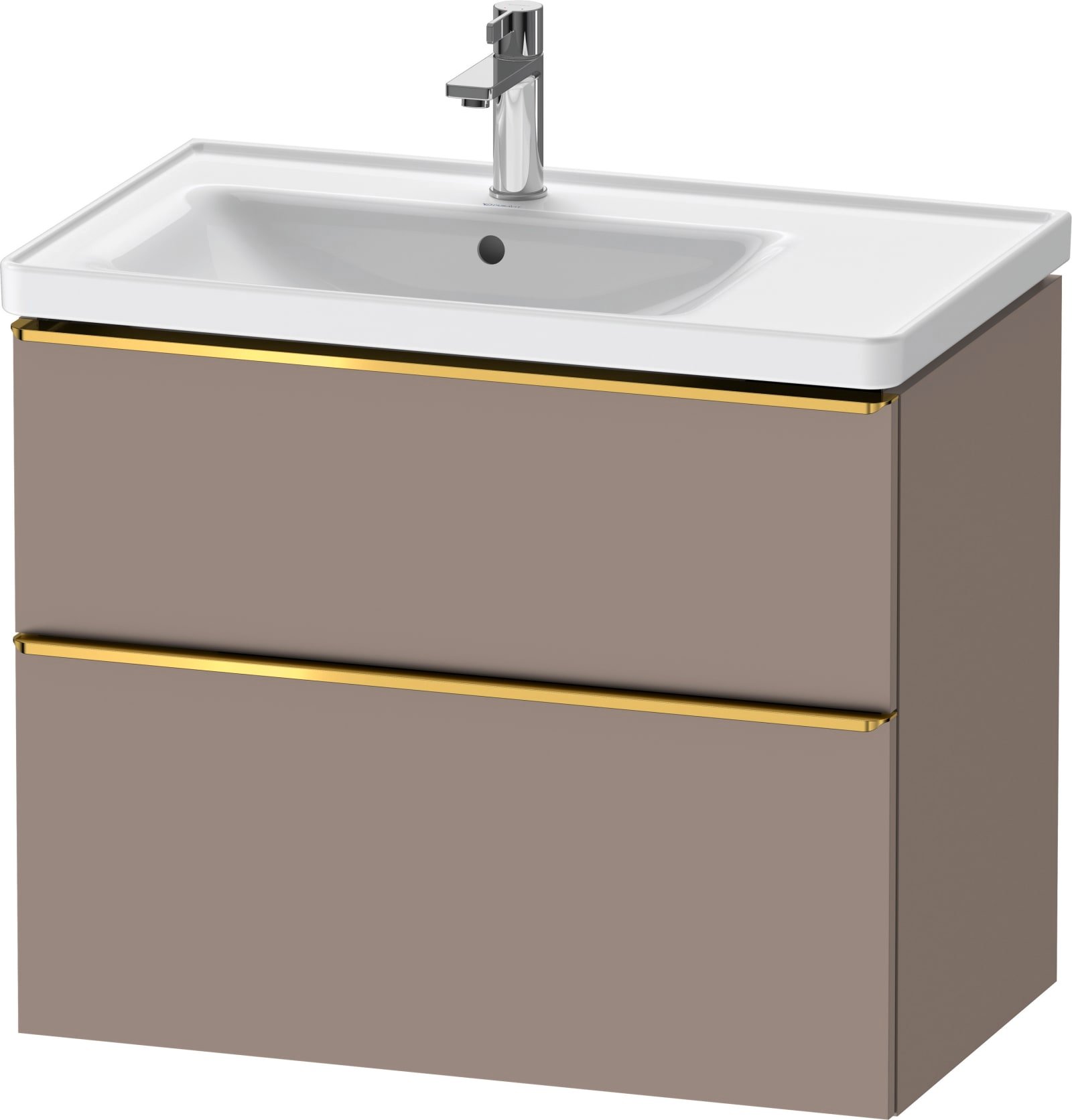 DURAVIT D-Neo Wastafelonderbouw hangend Basalt Mat (1200896204)