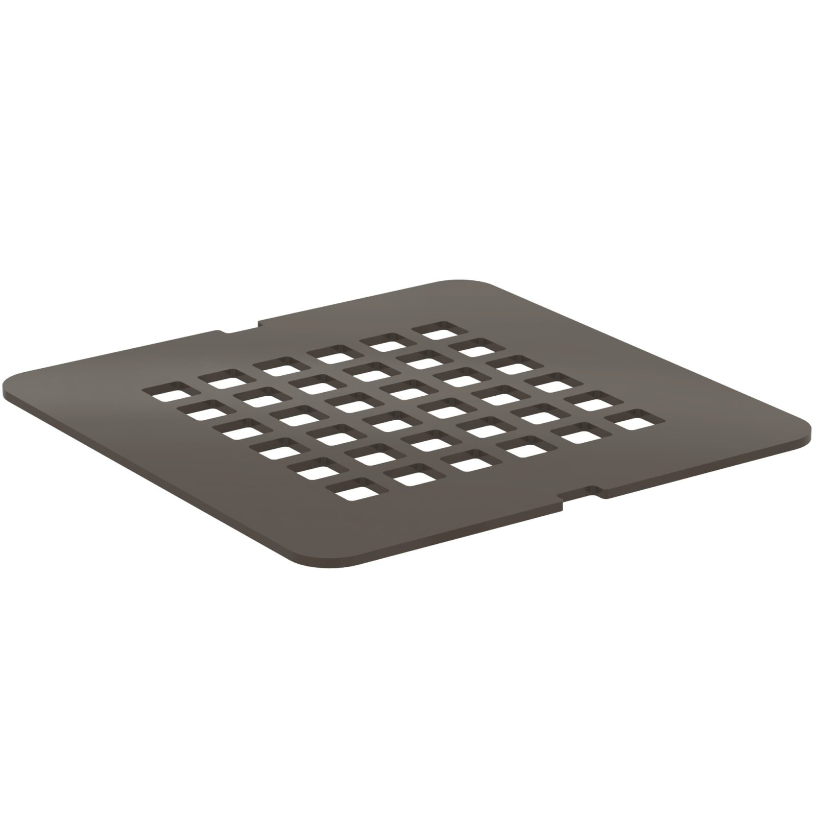 ULTRA FLAT SOLID AFDEKROOSTER VOOR DOUCHEVLOER MOKKA BRUIN