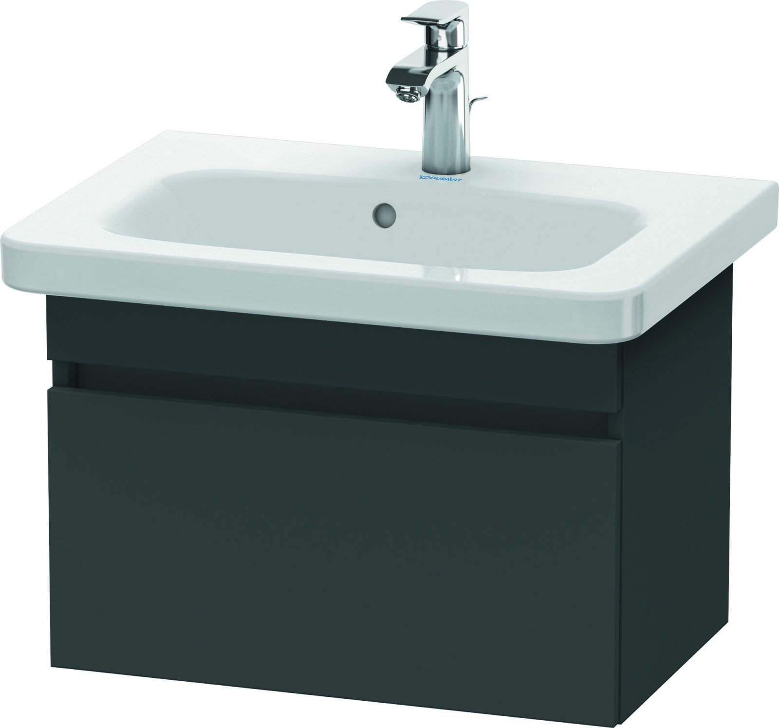 Duravit DuraStyle Wastafelonderbouw 368 x 580x 398 Grafiet mat