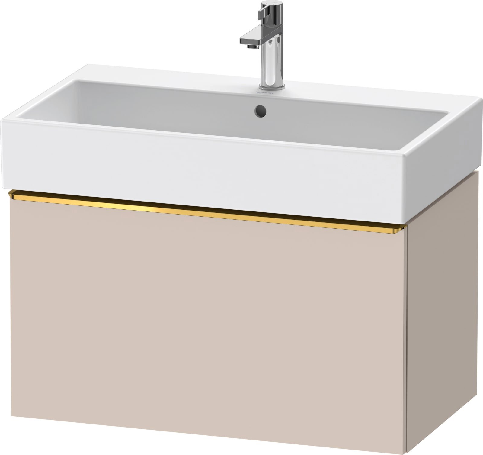 DURAVIT D-Neo Wastafelonderbouw hangend Taupe Mat (1200896340)